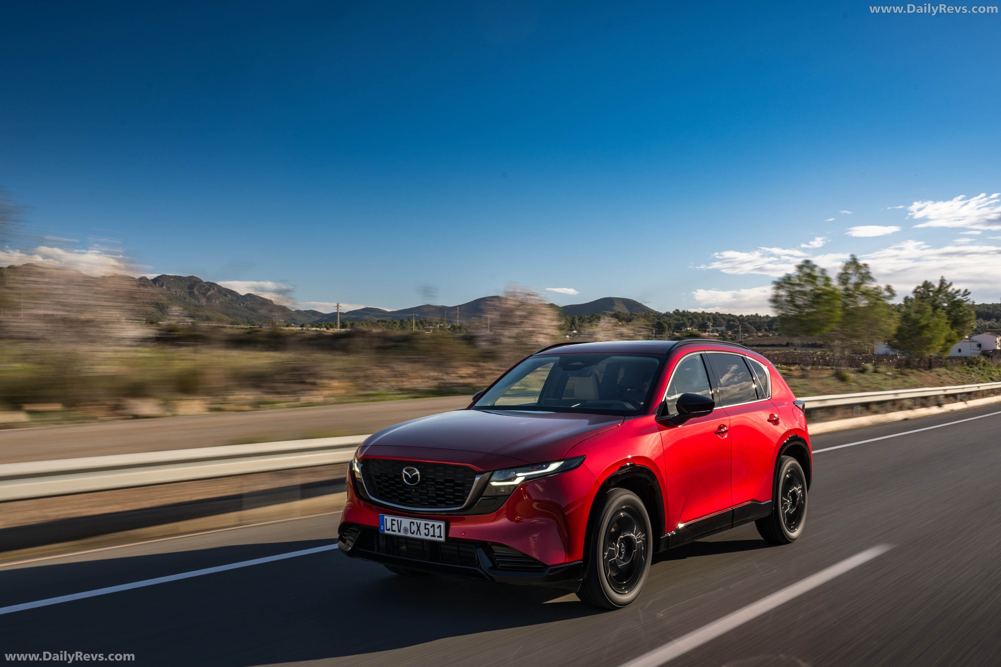 2026 Mazda CX-5 Homura Soul Red Crystal Front View