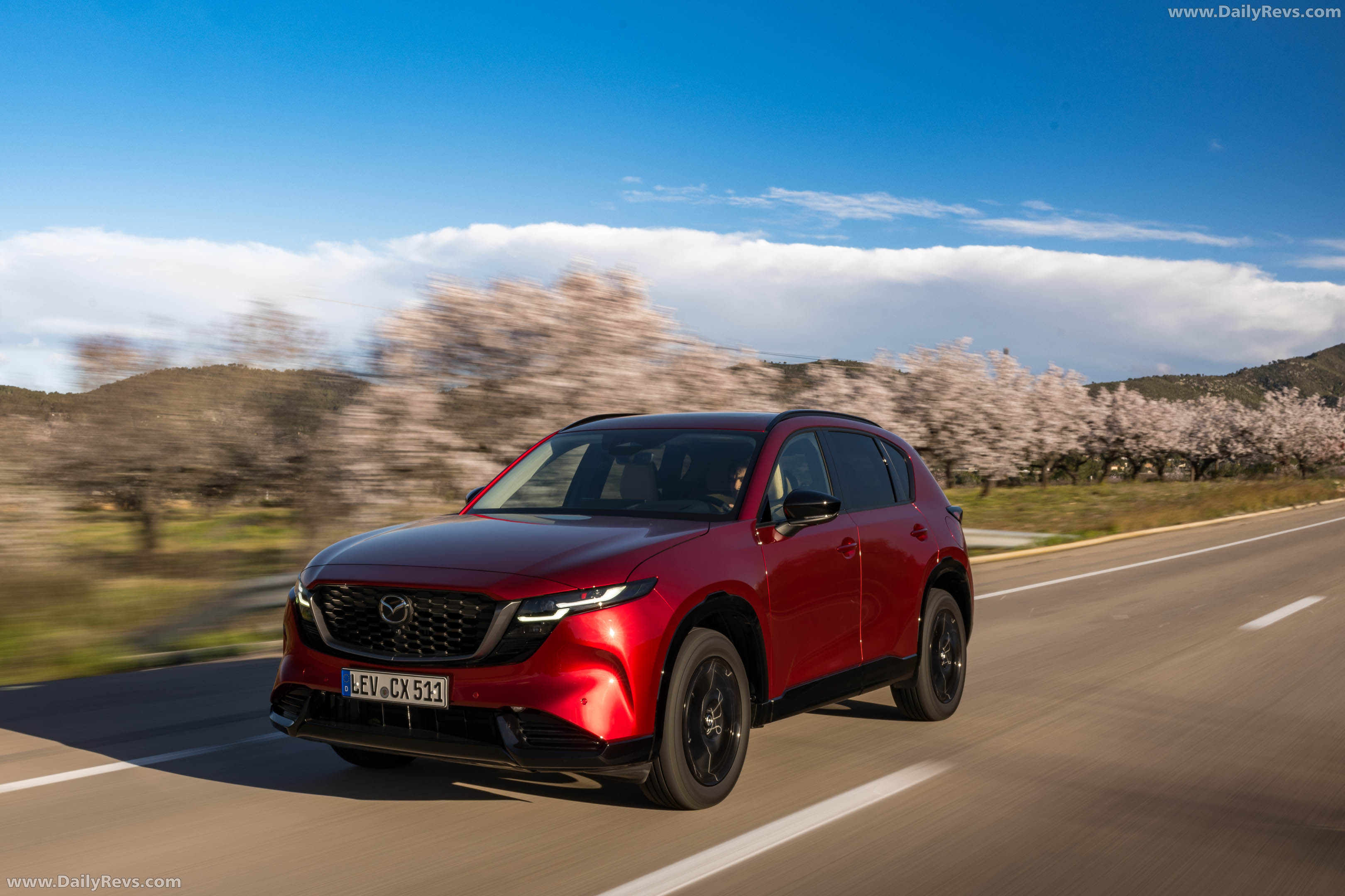 2026 Mazda CX-5 Homura Soul Red Crystal Front View