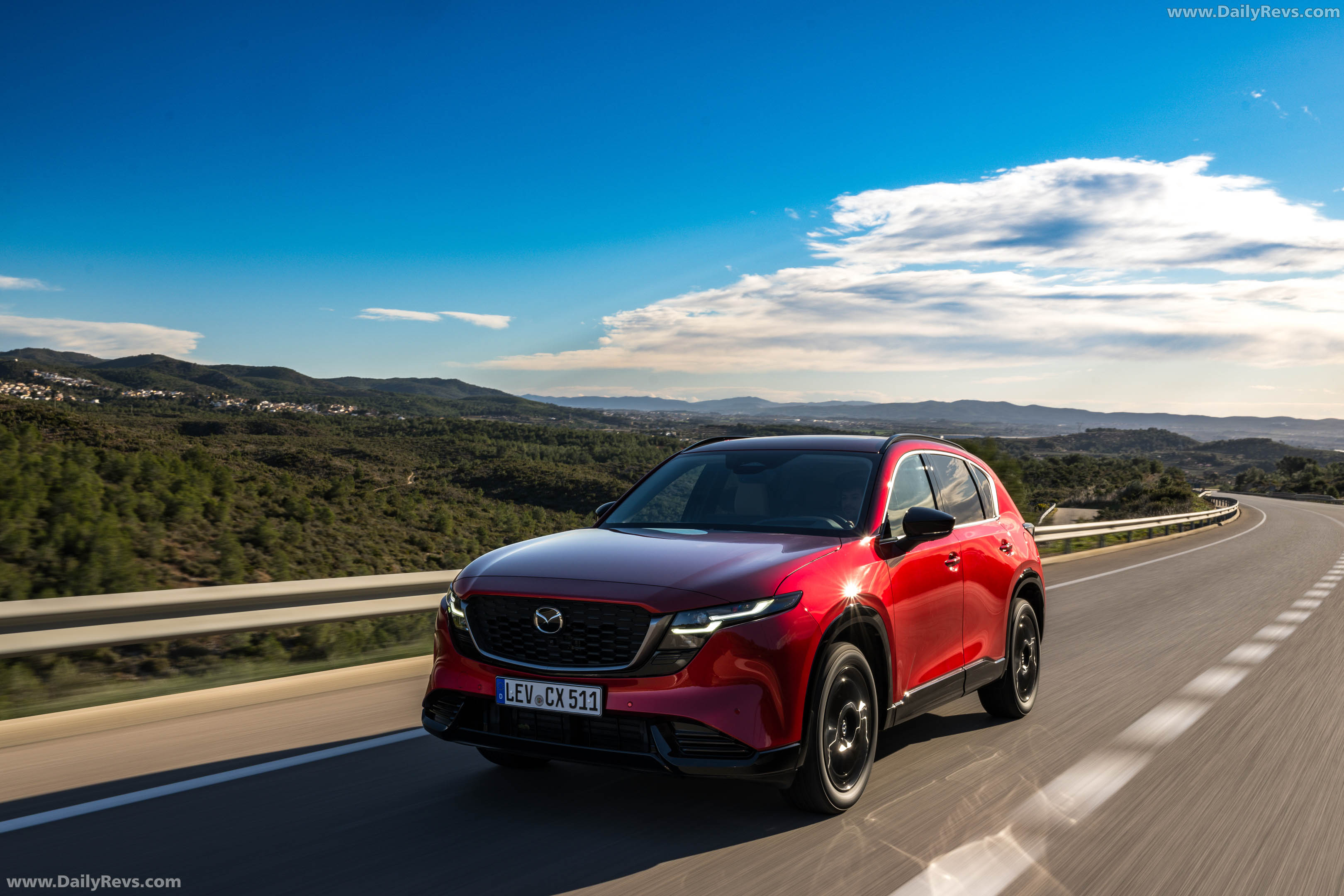 2026 Mazda CX-5 Homura Soul Red Crystal Front View