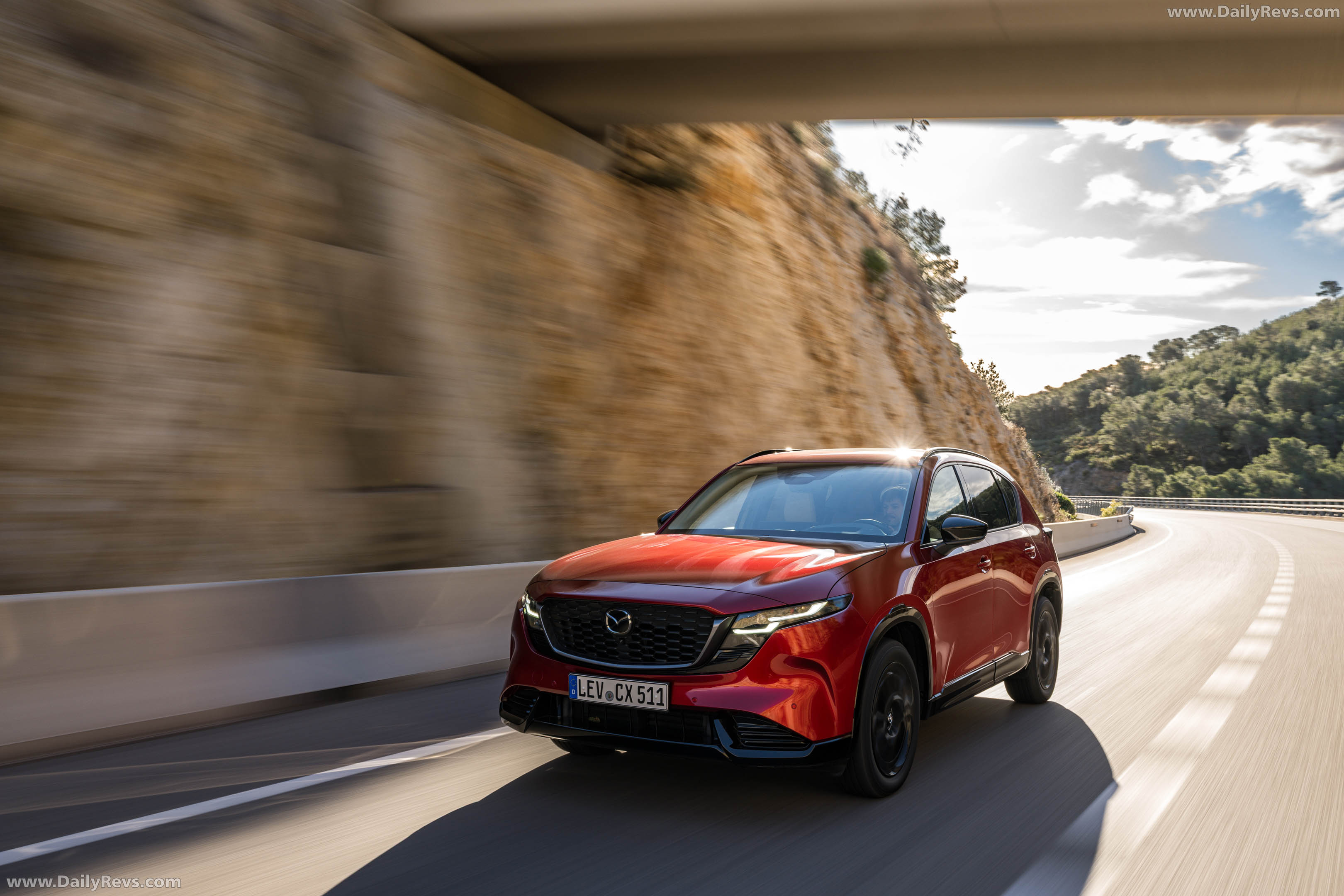 2026 Mazda CX-5 Homura Soul Red Crystal Front View
