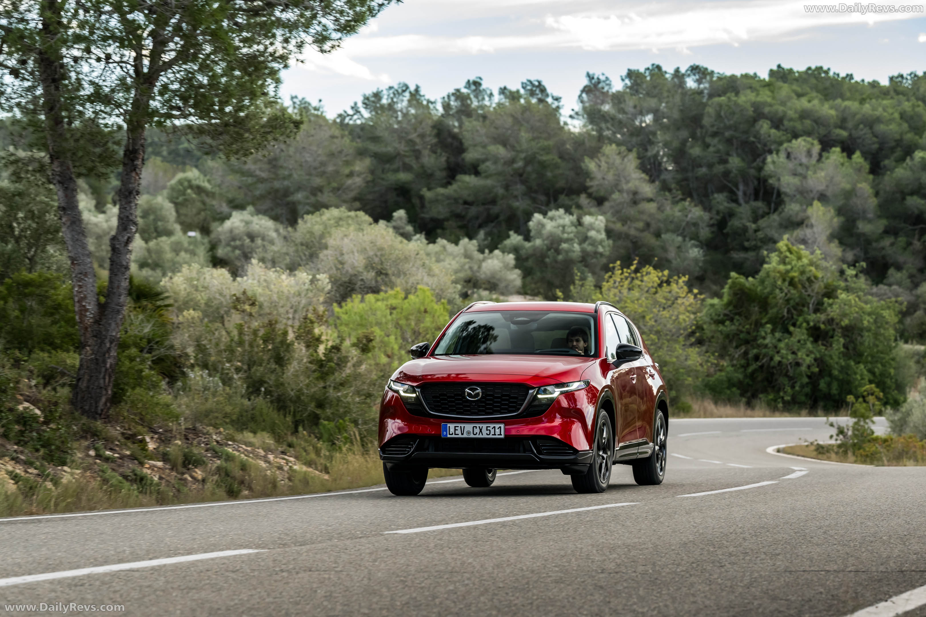 2026 Mazda CX-5 Homura Soul Red Crystal Front View