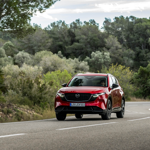 2026 Mazda CX-5 Homura Soul Red Crystal Front View