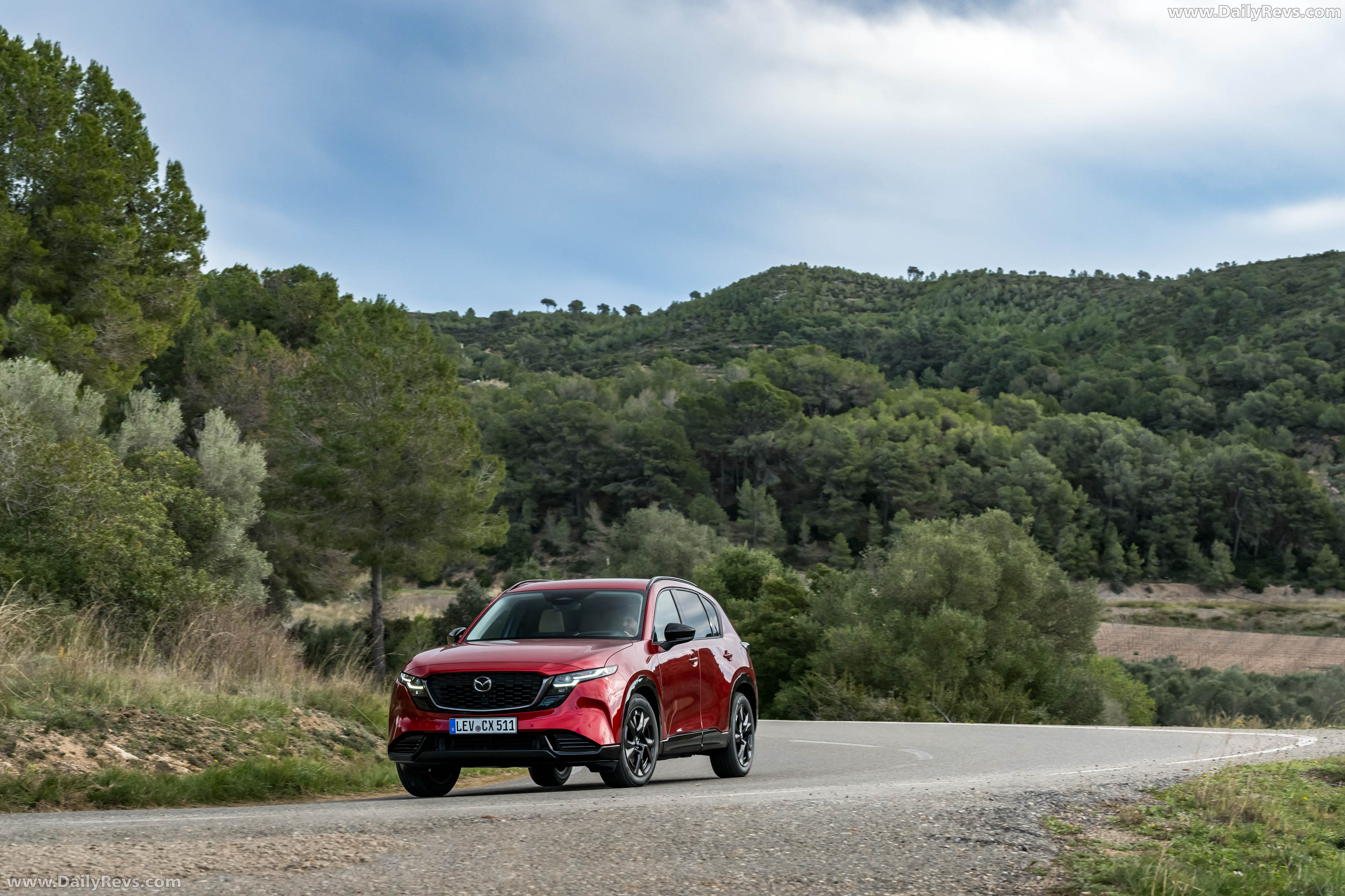 2026 Mazda CX-5 Homura Soul Red Crystal Front View