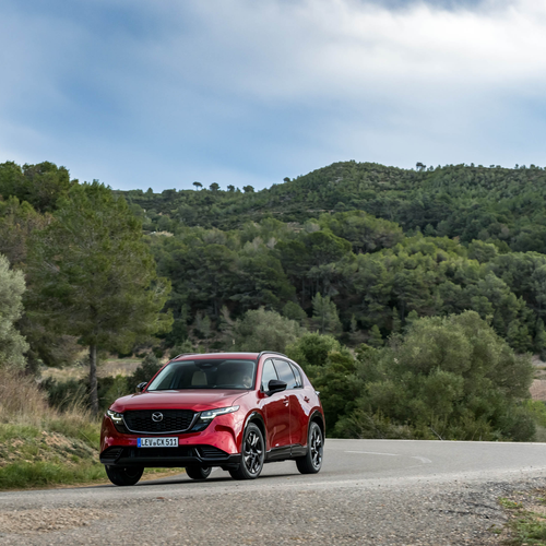 2026 Mazda CX-5 Homura Soul Red Crystal Front View