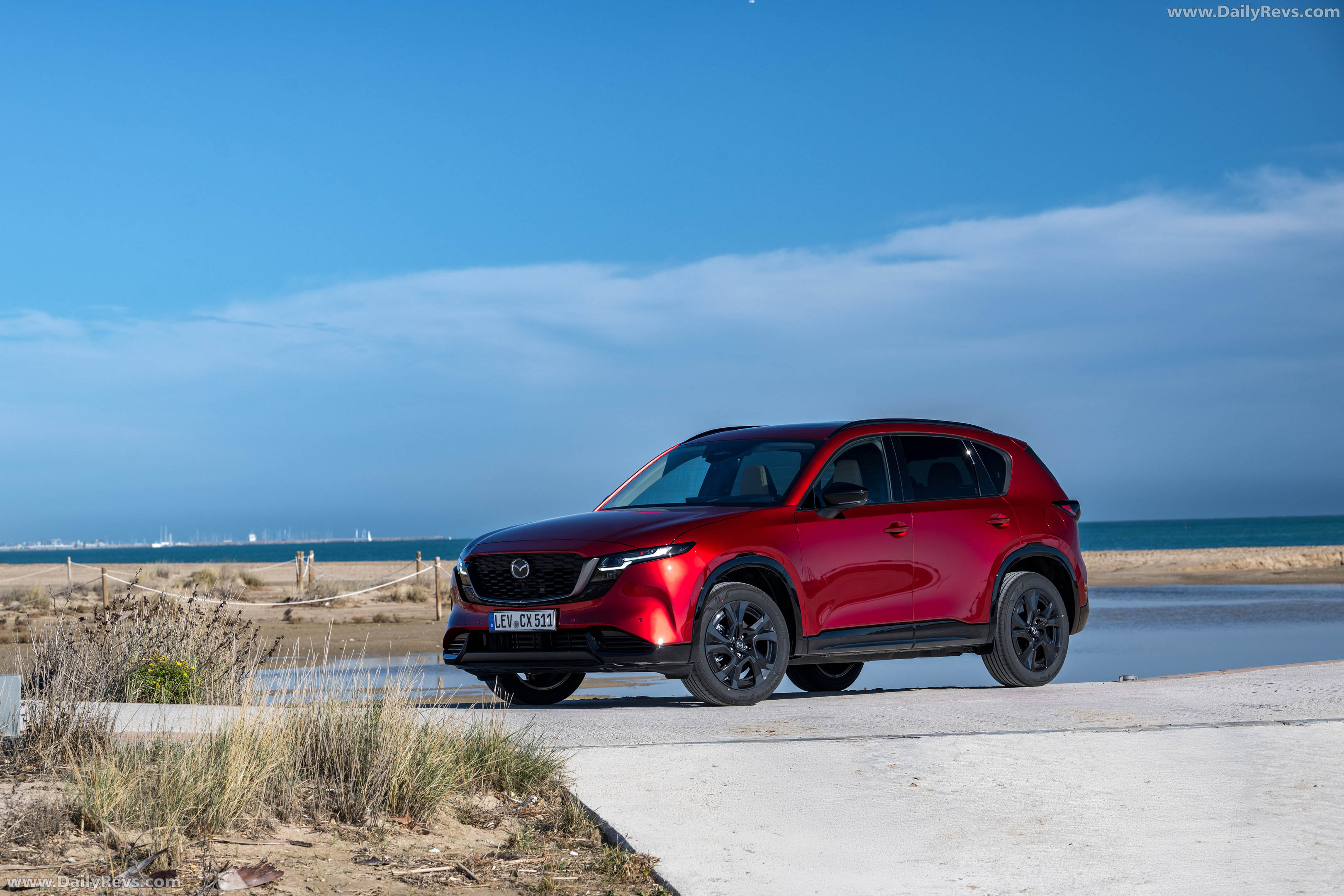 2026 Mazda CX-5 Homura Soul Red Crystal Front View