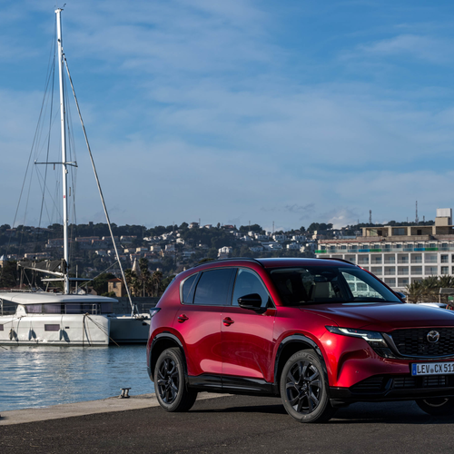 2026 Mazda CX-5 Homura Soul Red Crystal Front View