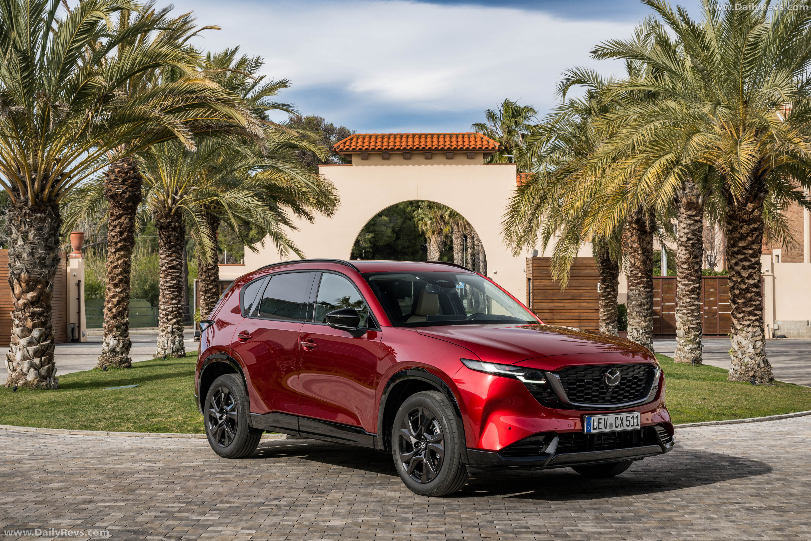 2026 Mazda CX-5 Homura Soul Red Crystal Front View
