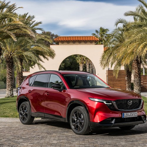 2026 Mazda CX-5 Homura Soul Red Crystal Front View