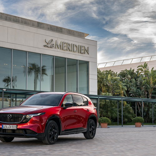 2026 Mazda CX-5 Homura Soul Red Crystal Front View