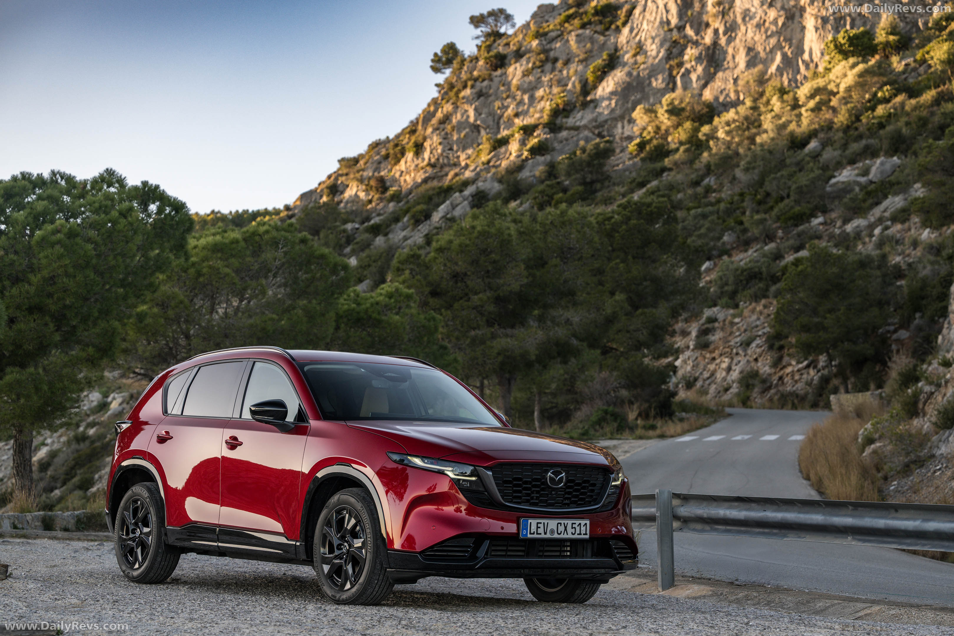 2026 Mazda CX-5 Homura Soul Red Crystal Front View