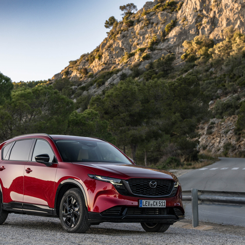 2026 Mazda CX-5 Homura Soul Red Crystal Front View
