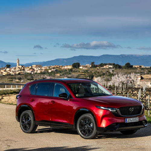 2026 Mazda CX-5 Homura Soul Red Crystal Front View