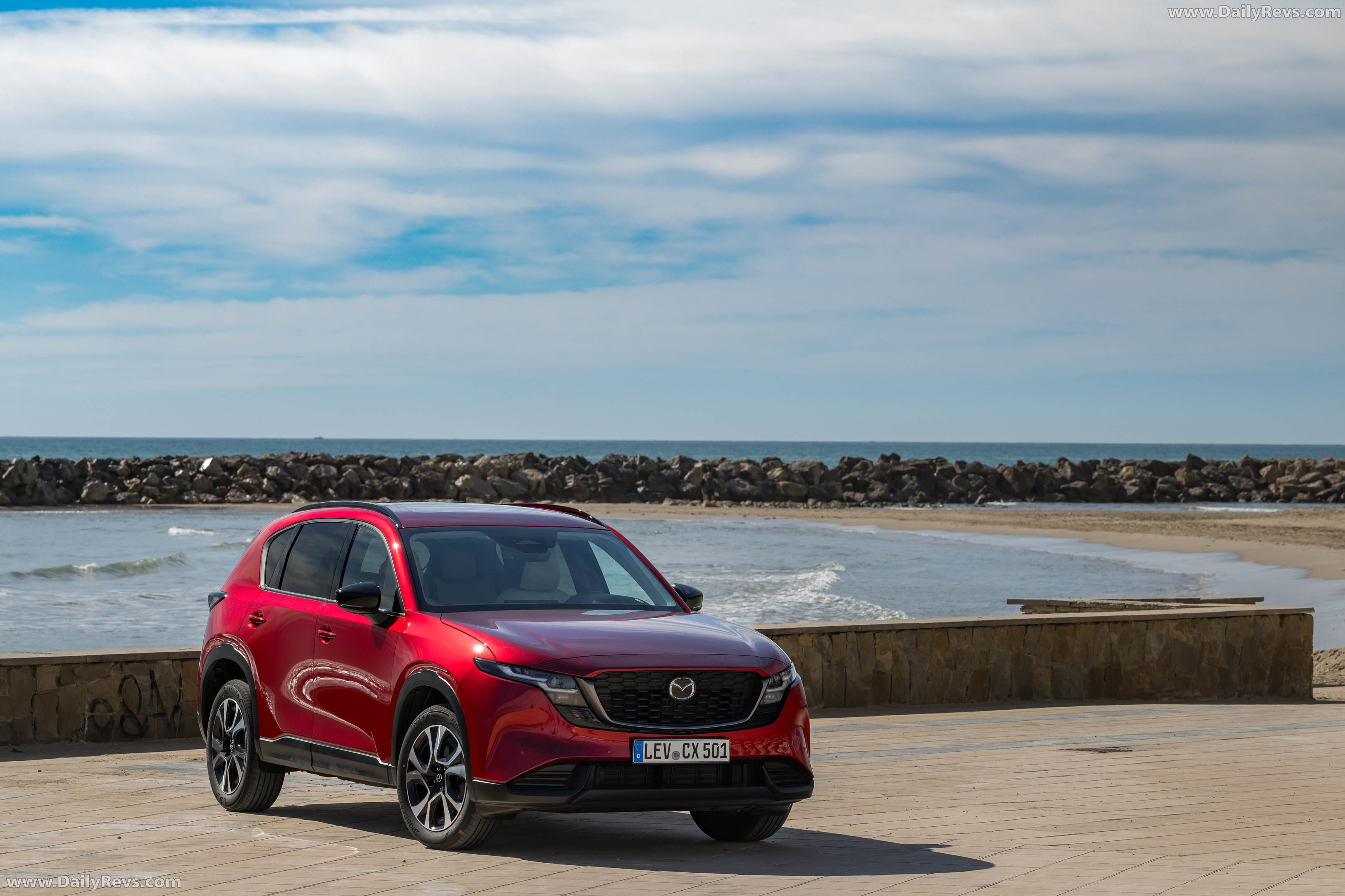 2026 Mazda CX-5 Homura Soul Red Crystal Front View