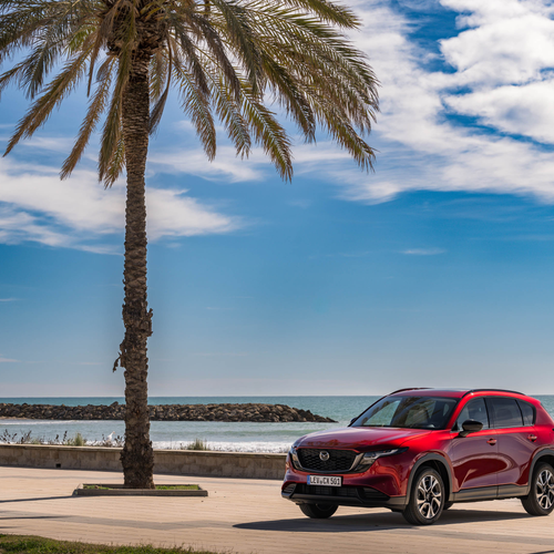 2026 Mazda CX-5 Homura Soul Red Crystal Front View