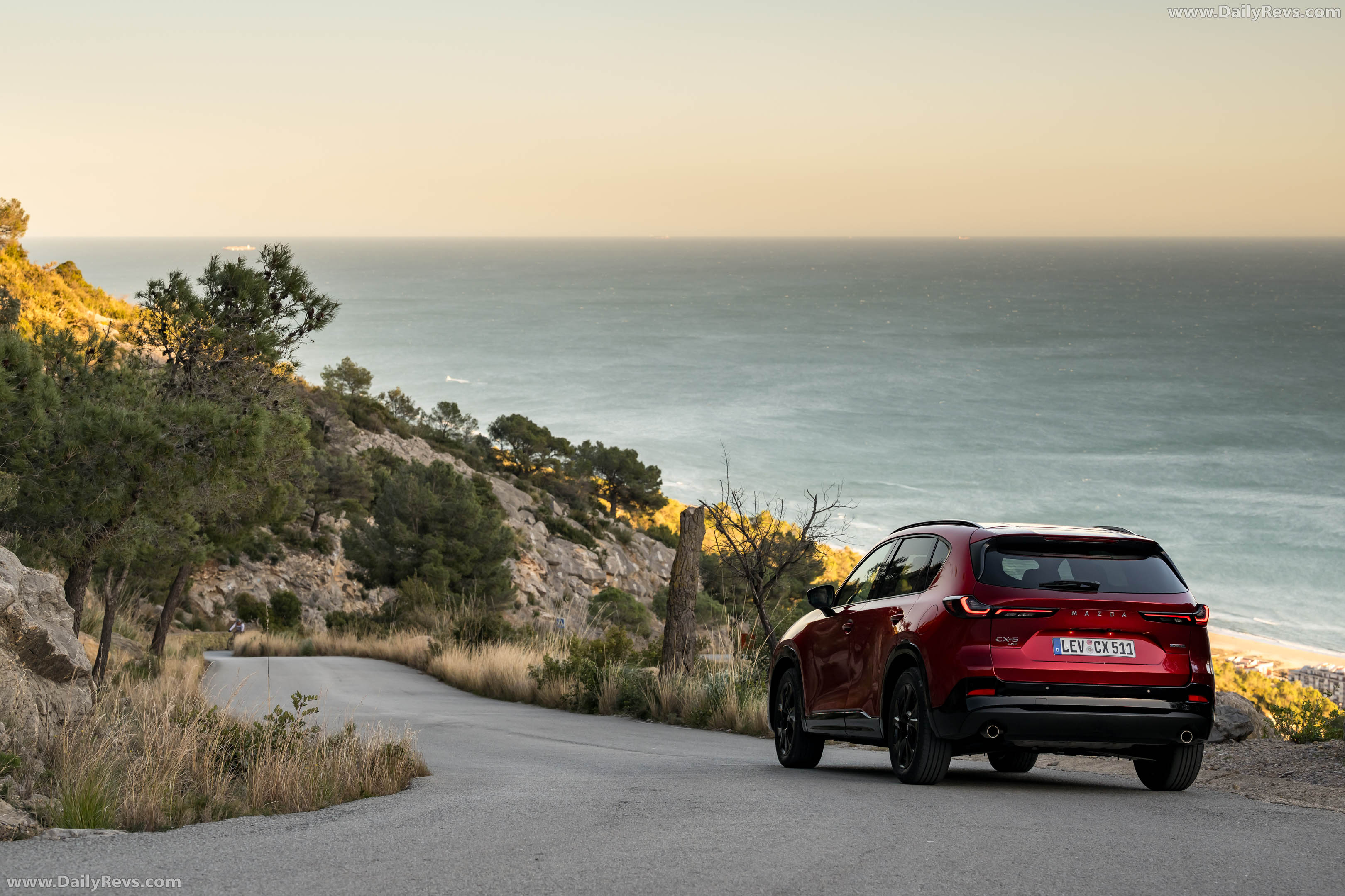 2026 Mazda CX-5 Homura Soul Red Crystal Rear View