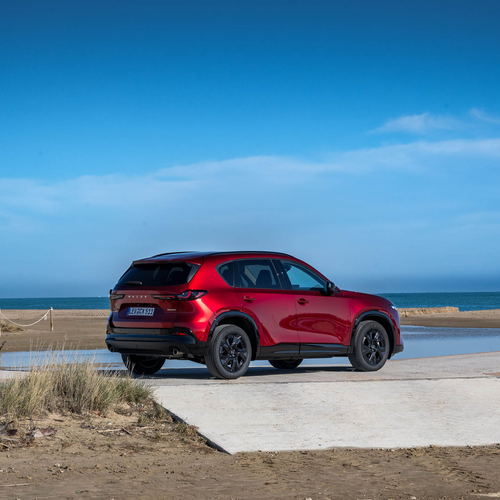 2026 Mazda CX-5 Homura Soul Red Crystal Rear View
