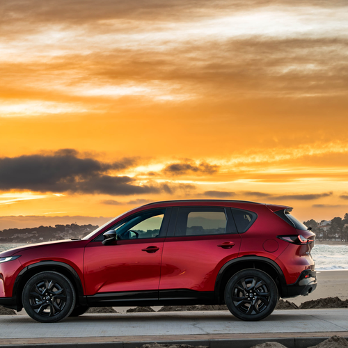 2026 Mazda CX-5 Homura Soul Red Crystal Side View