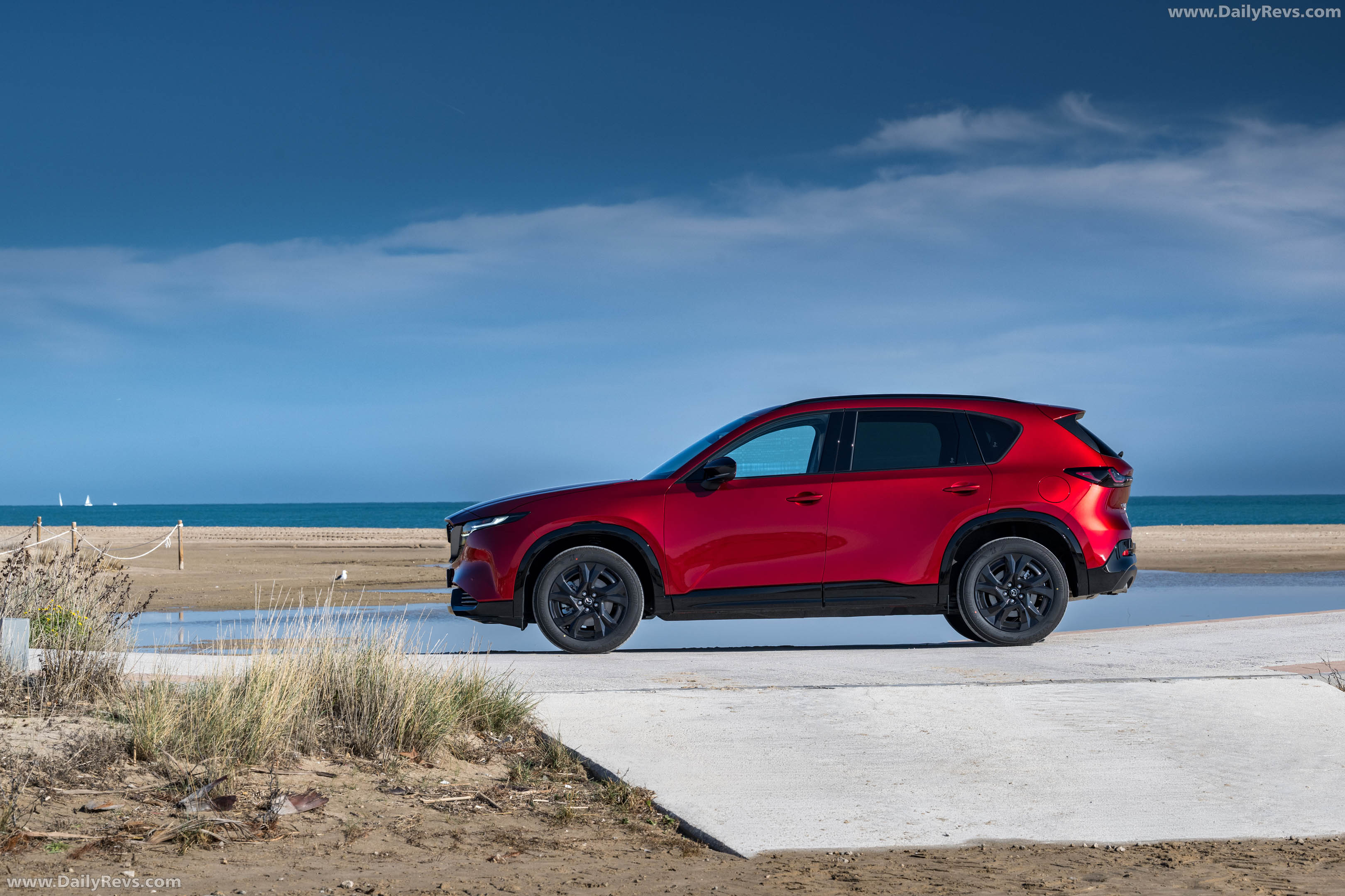 2026 Mazda CX-5 Homura Soul Red Crystal Side View