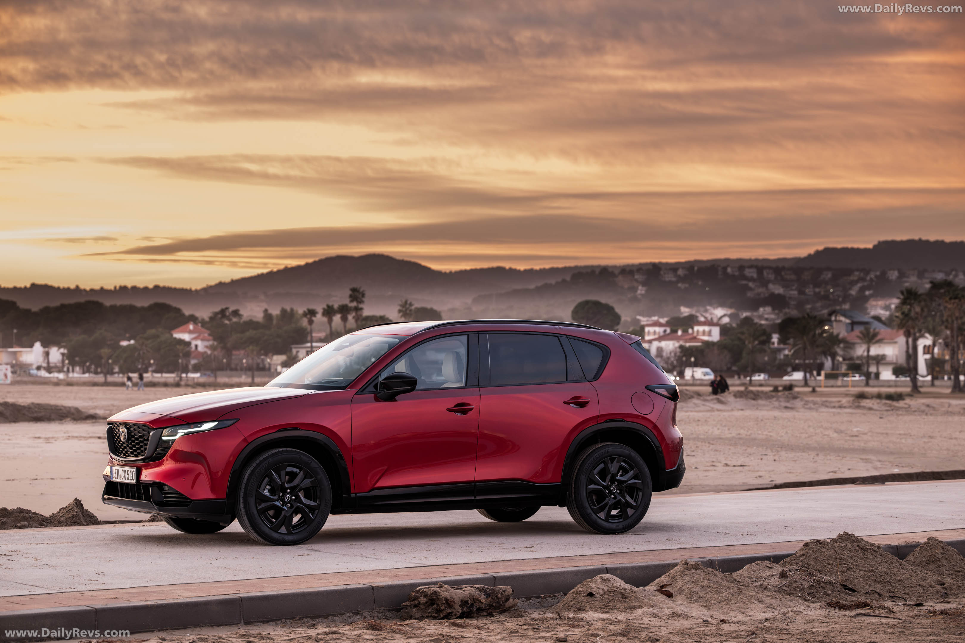 2026 Mazda CX-5 Homura Soul Red Crystal Side View