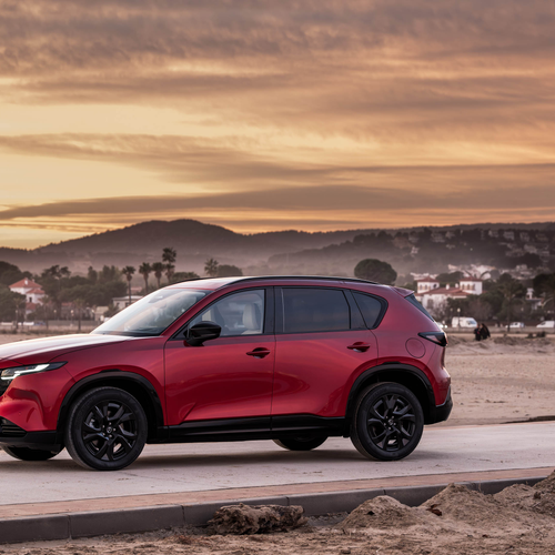 2026 Mazda CX-5 Homura Soul Red Crystal Side View