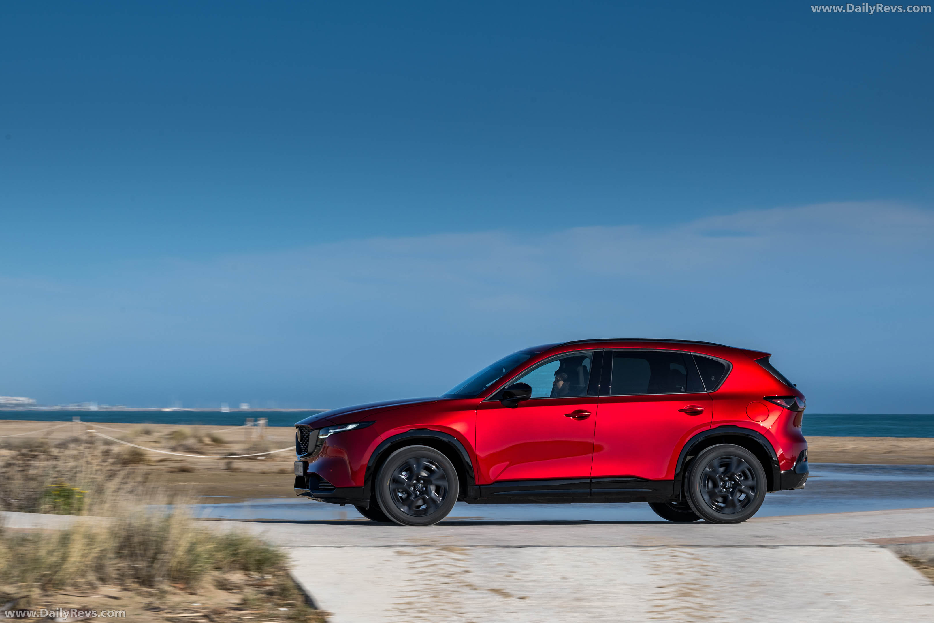 2026 Mazda CX-5 Homura Soul Red Crystal Side View