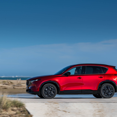 2026 Mazda CX-5 Homura Soul Red Crystal Side View