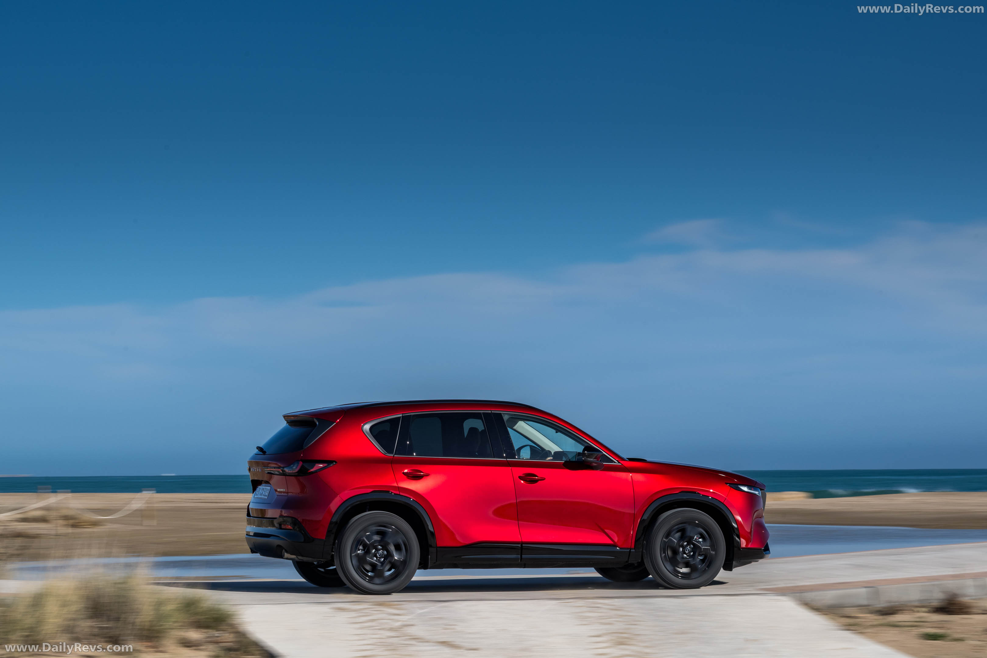 2026 Mazda CX-5 Homura Soul Red Crystal Side View
