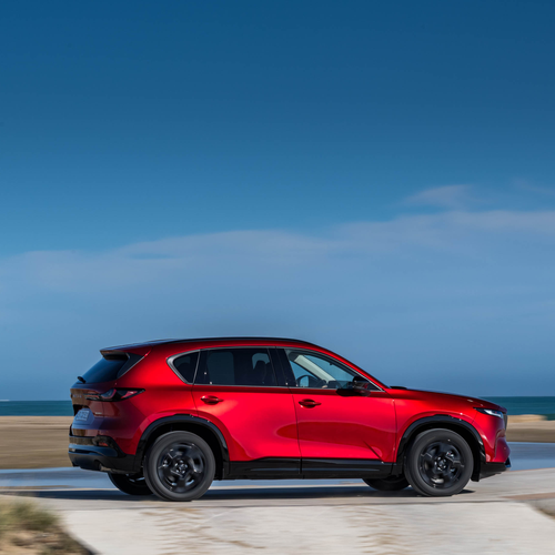 2026 Mazda CX-5 Homura Soul Red Crystal Side View
