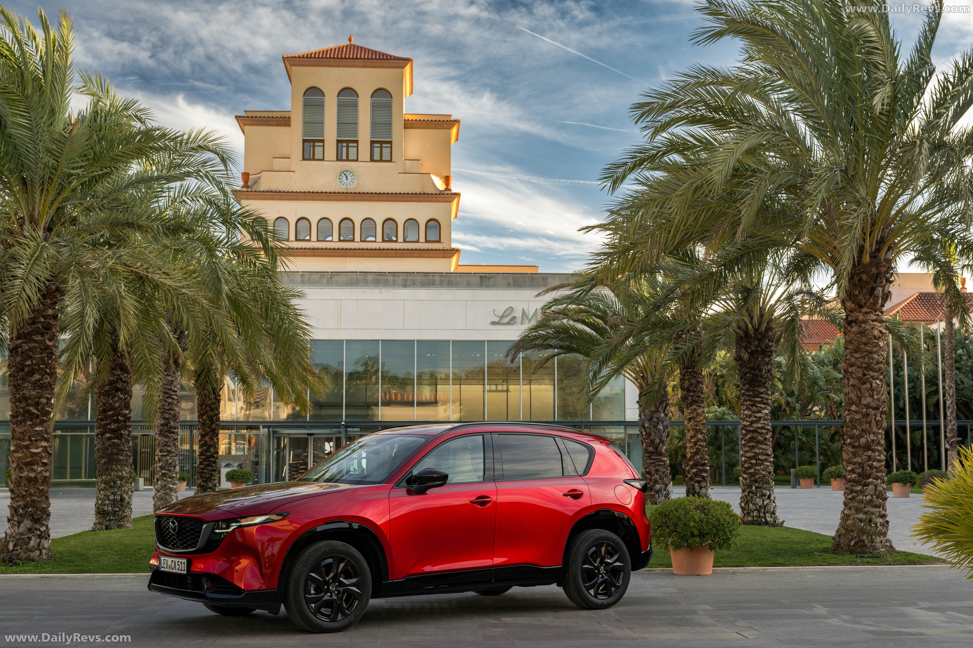 2026 Mazda CX-5 Homura Soul Red Crystal Side View