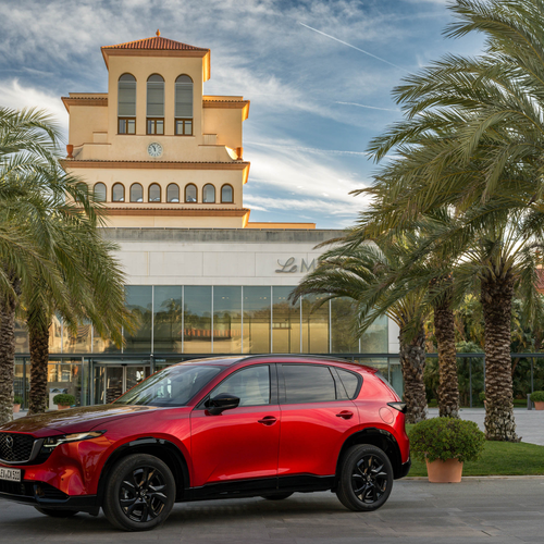 2026 Mazda CX-5 Homura Soul Red Crystal Side View