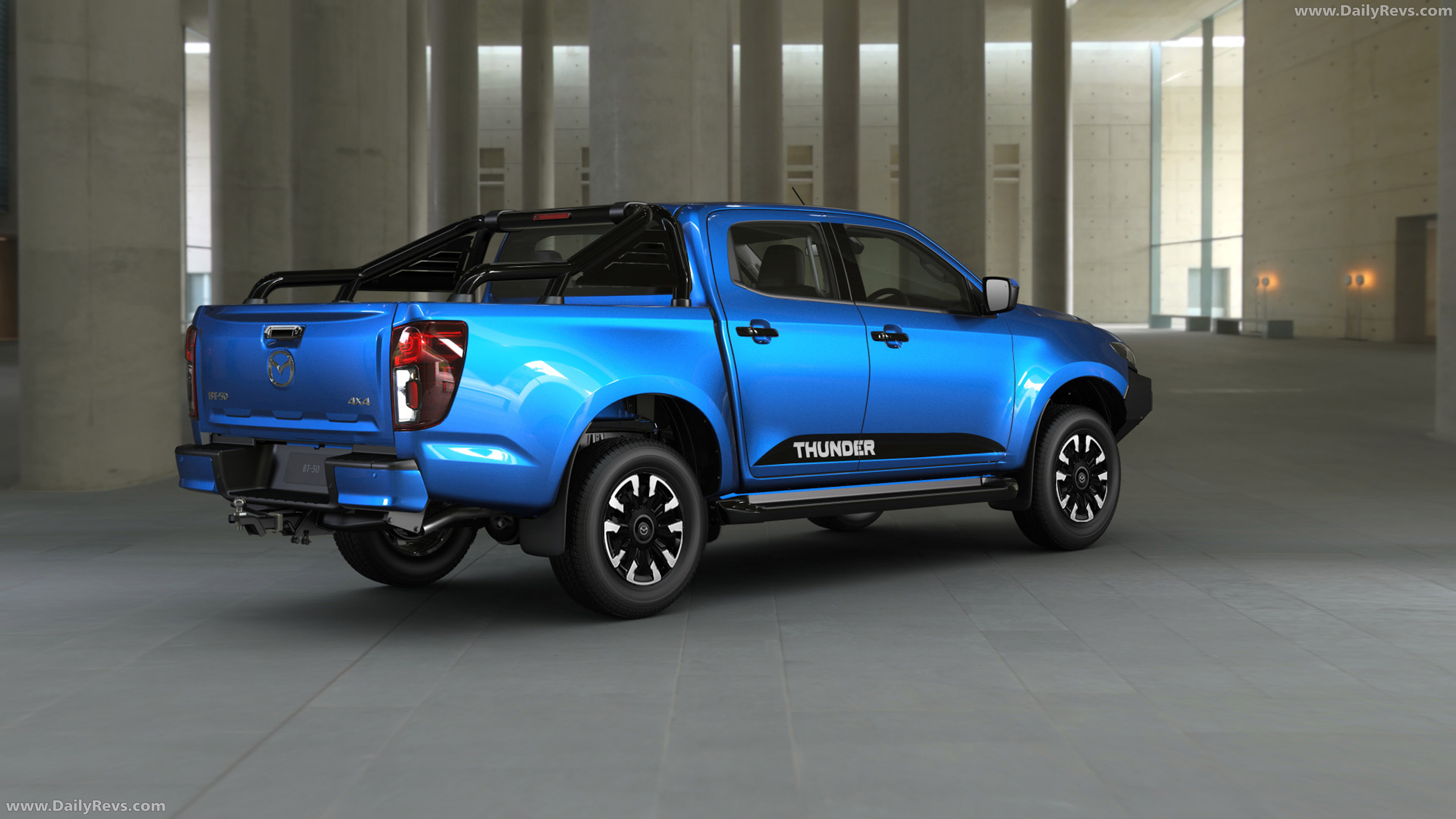 2026 Mazda BT-50 Thunder Rear View