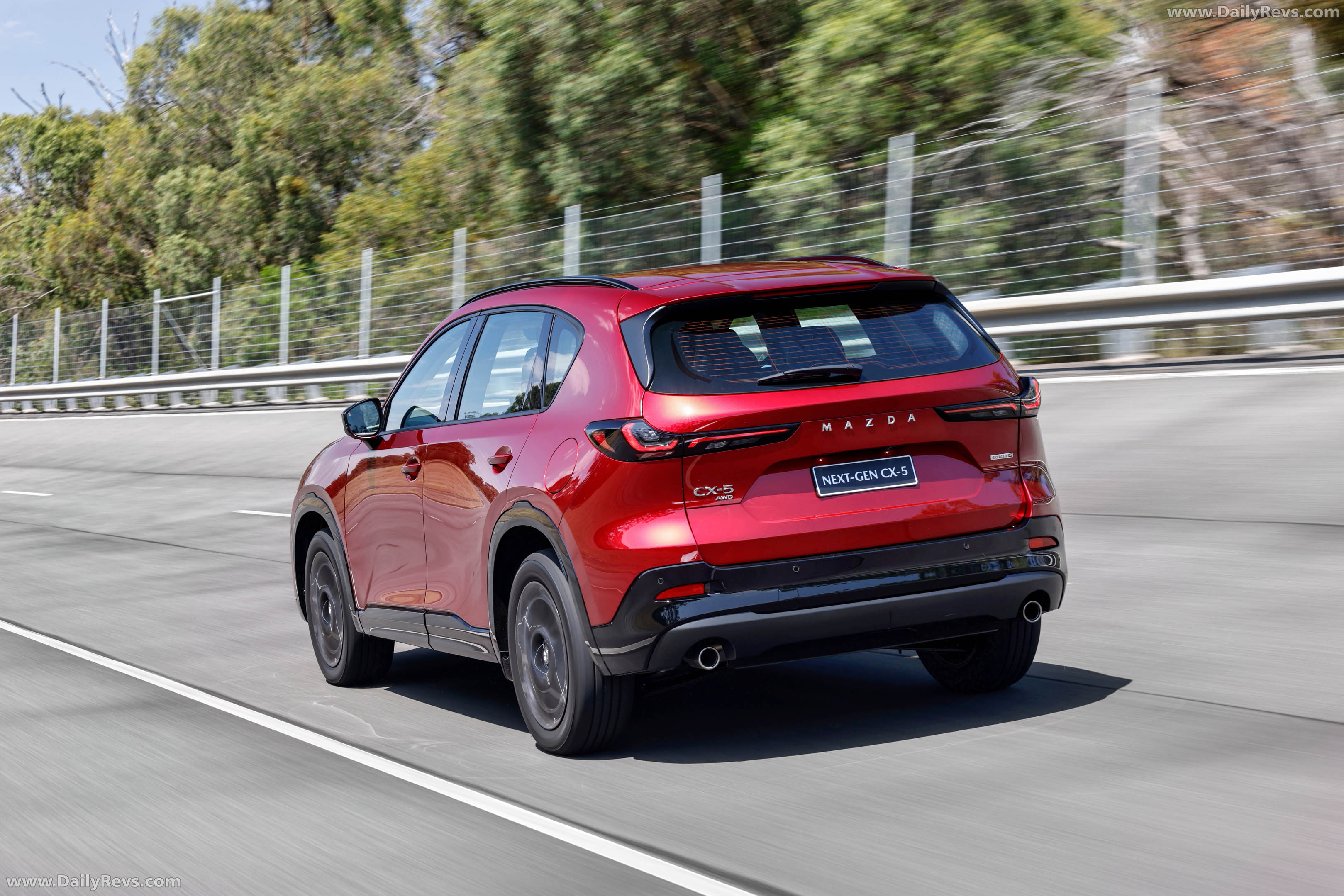 2026 Mazda CX-5 Australian Version Rear View