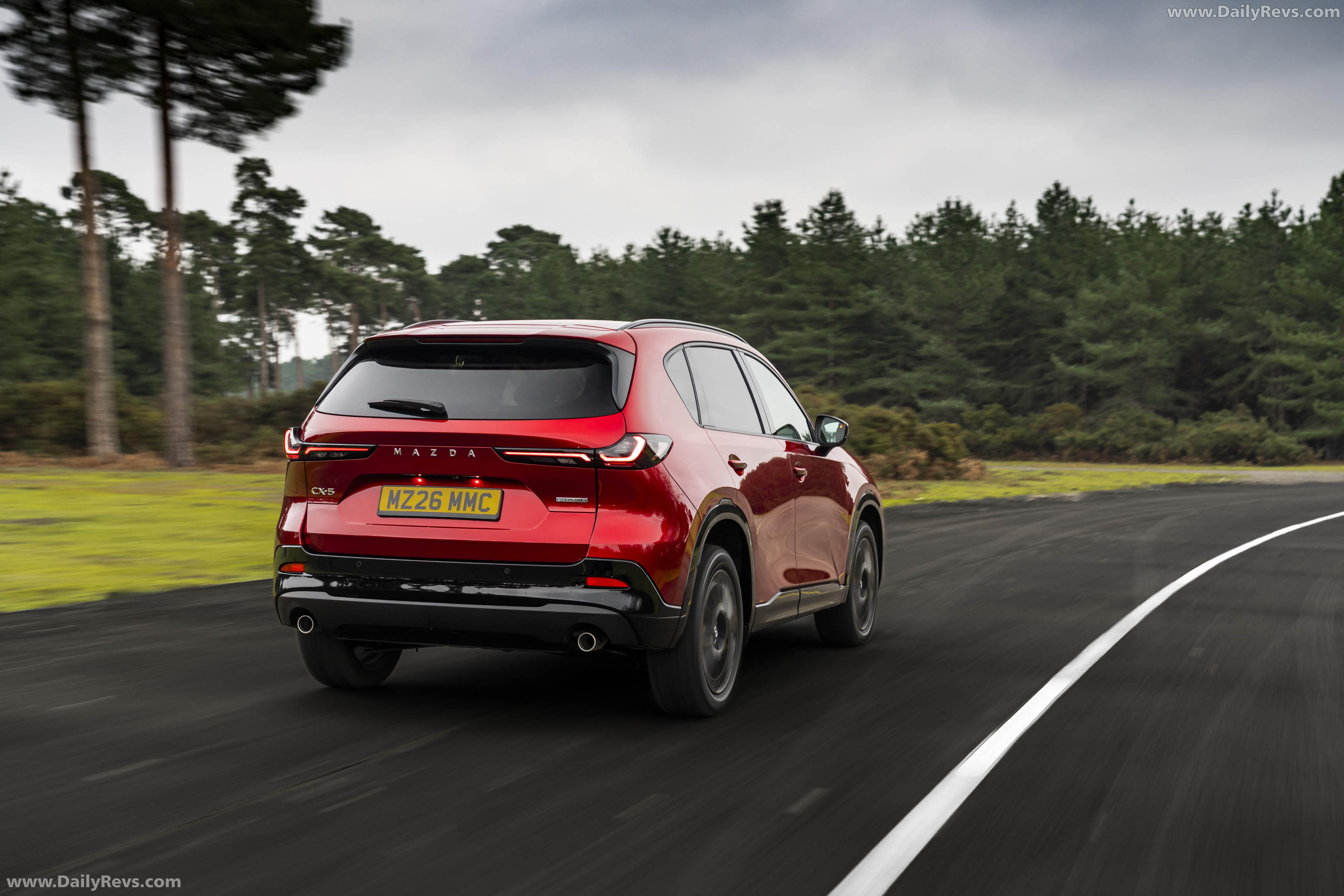 2026 Mazda CX-5 UK Version Rear View