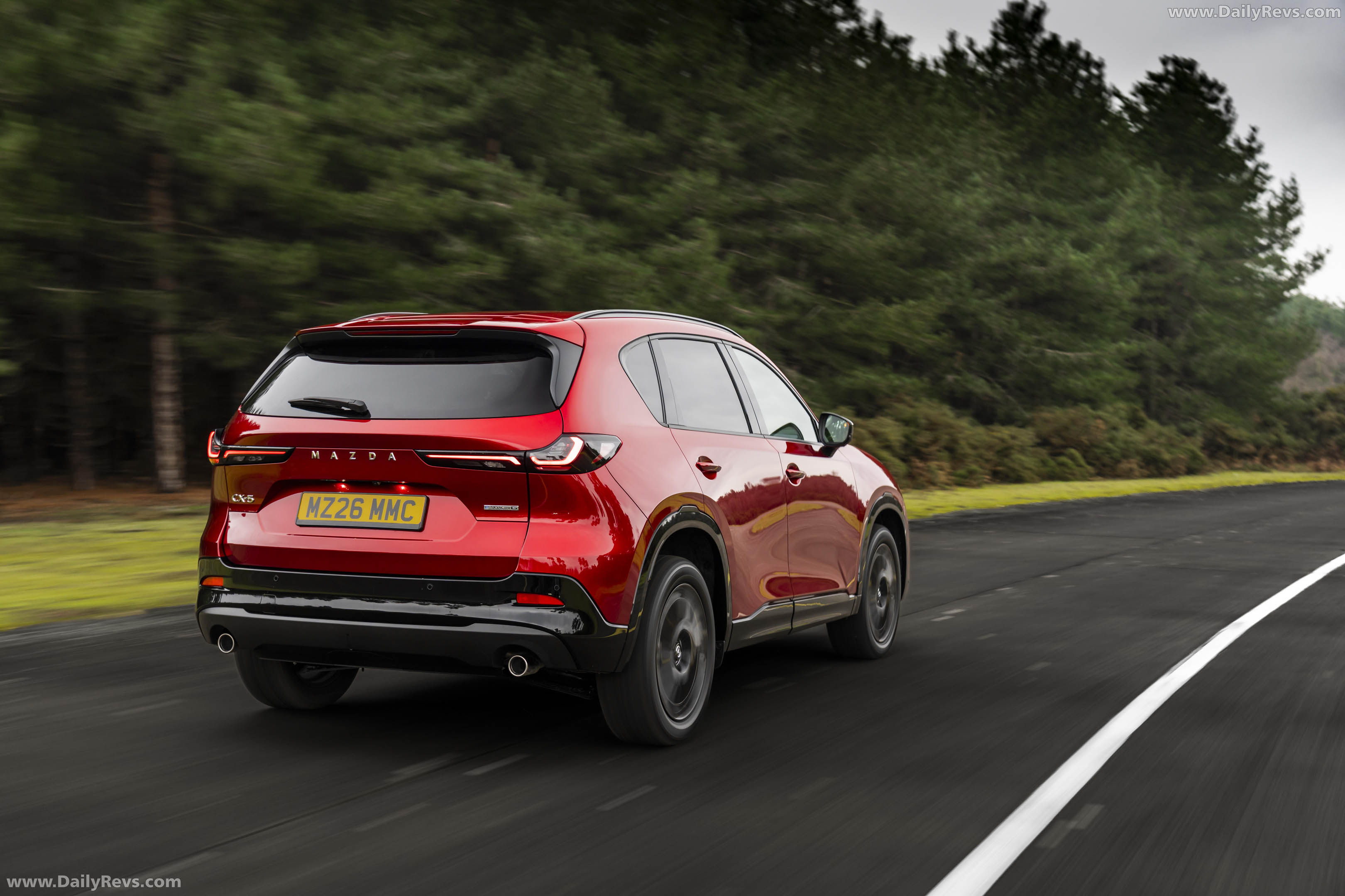 2026 Mazda CX-5 UK Version Rear View