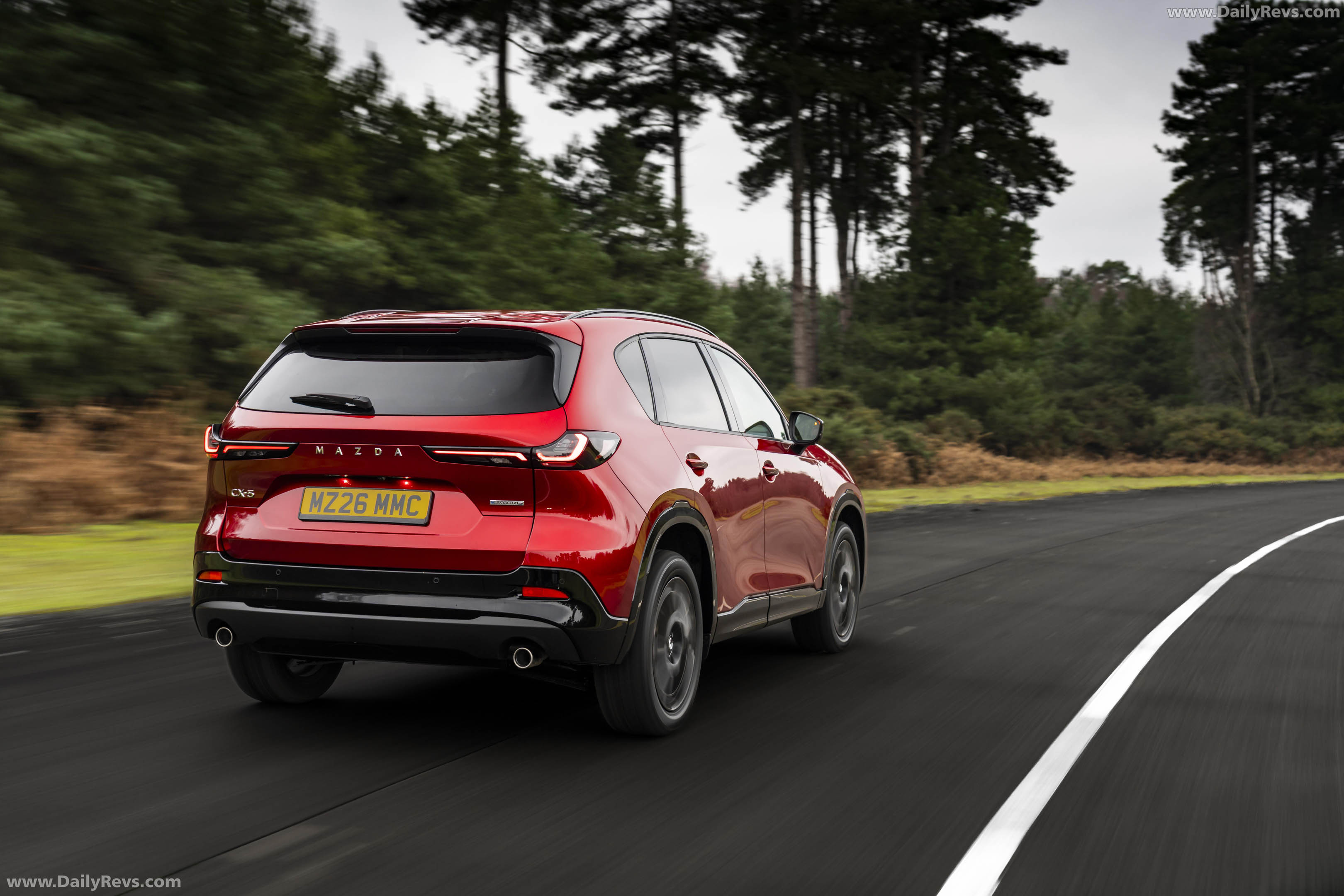 2026 Mazda CX-5 UK Version Rear View