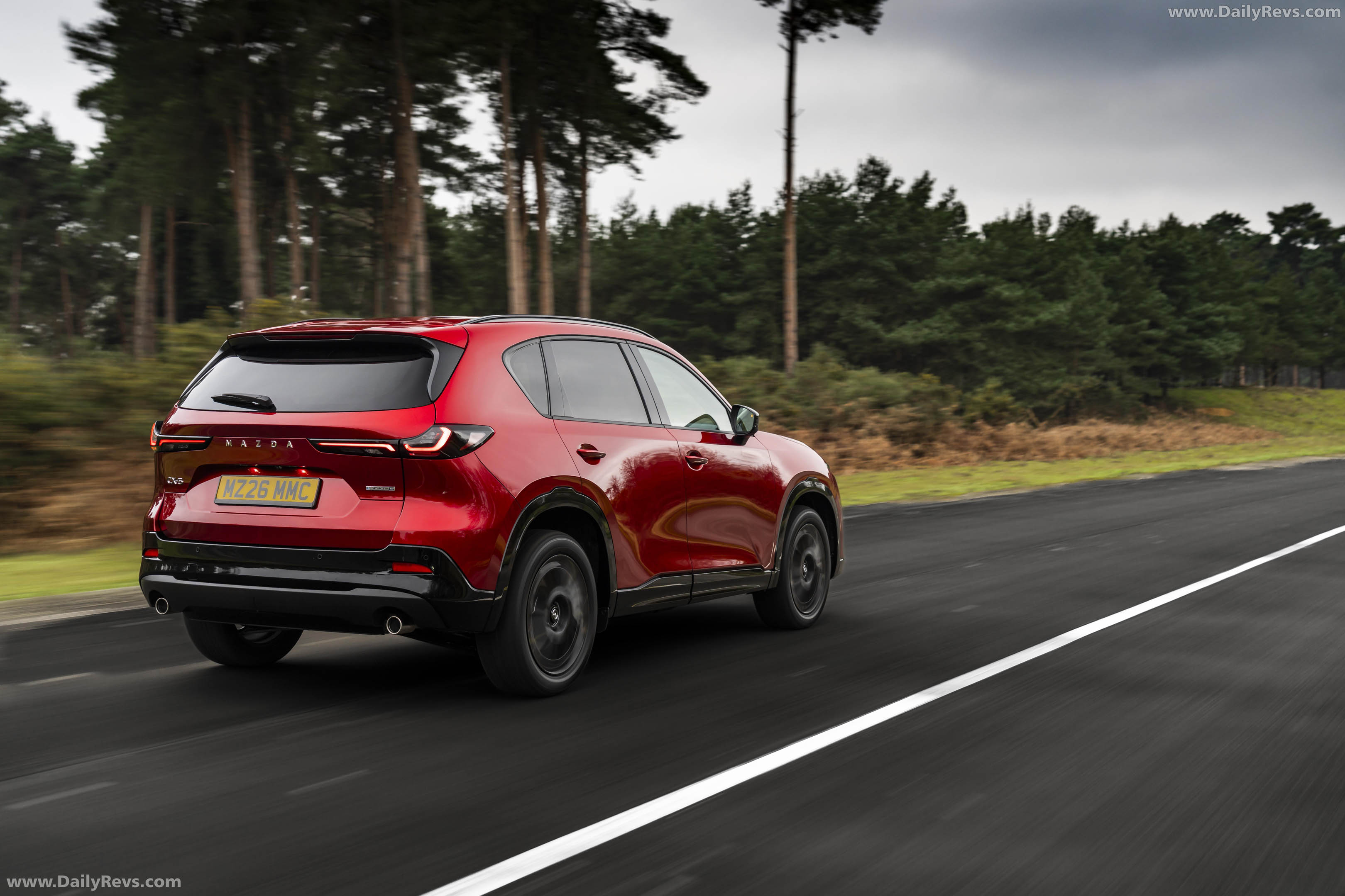 2026 Mazda CX-5 UK Version Rear View