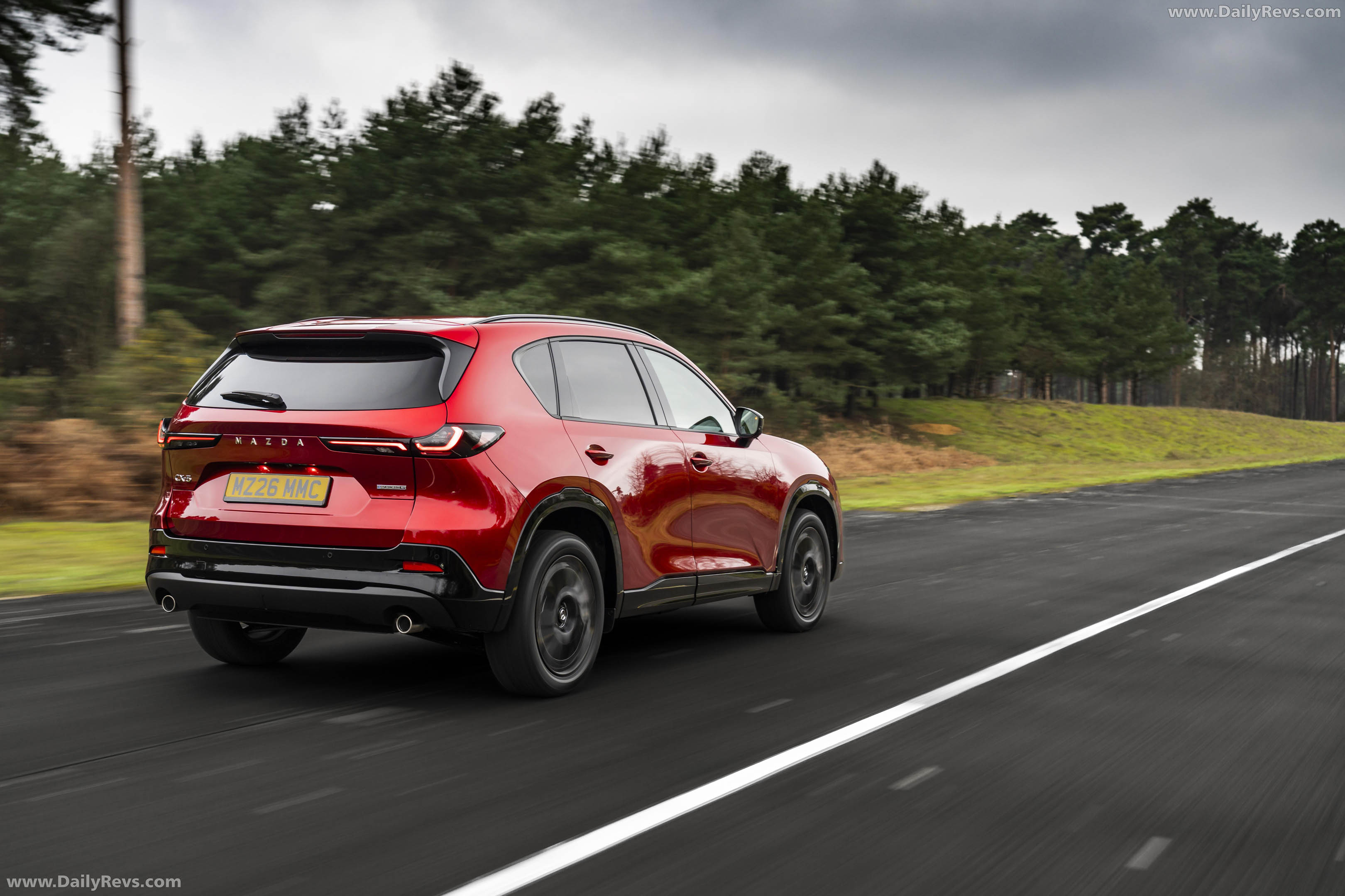 2026 Mazda CX-5 UK Version Rear View