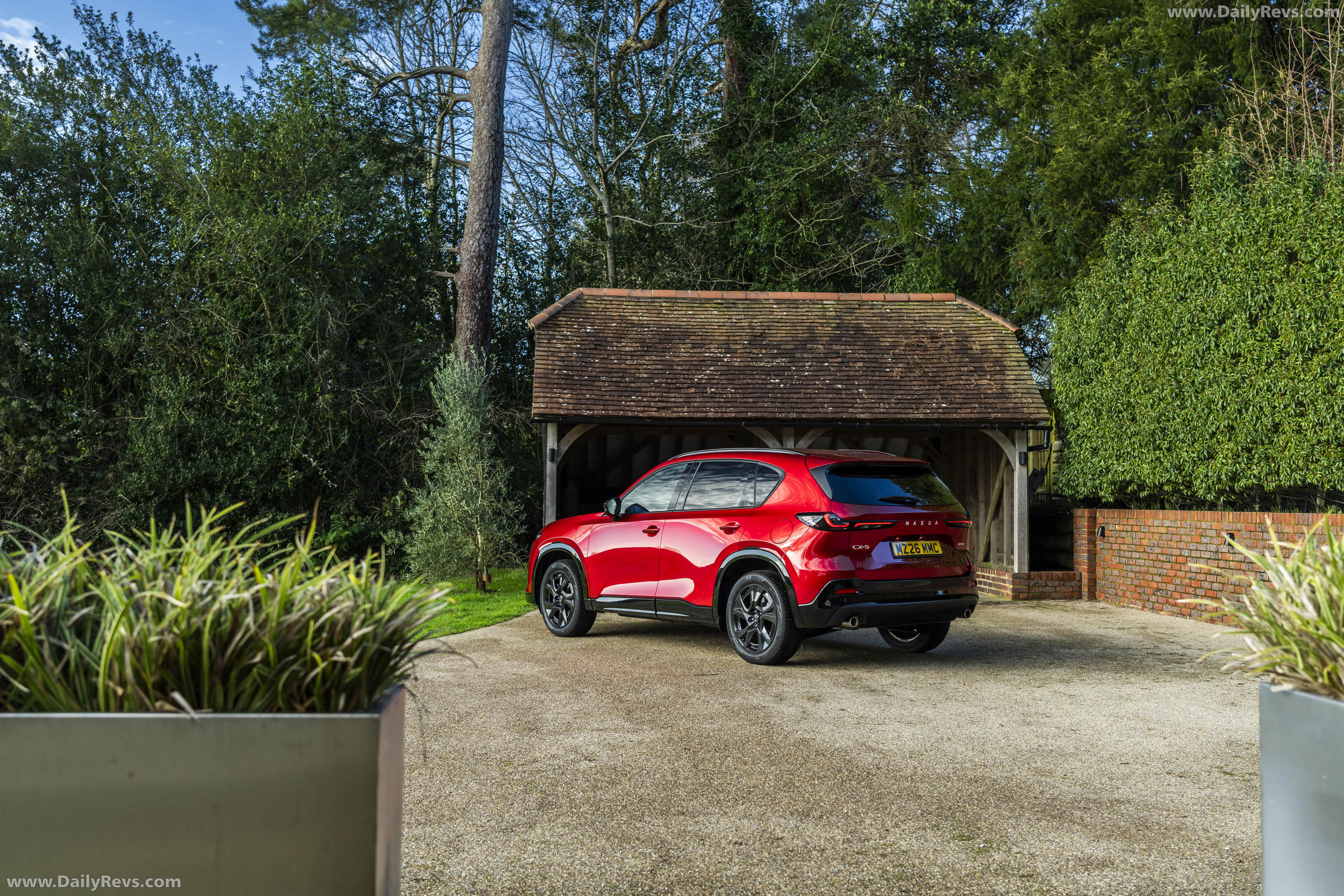 2026 Mazda CX-5 UK Version Rear View