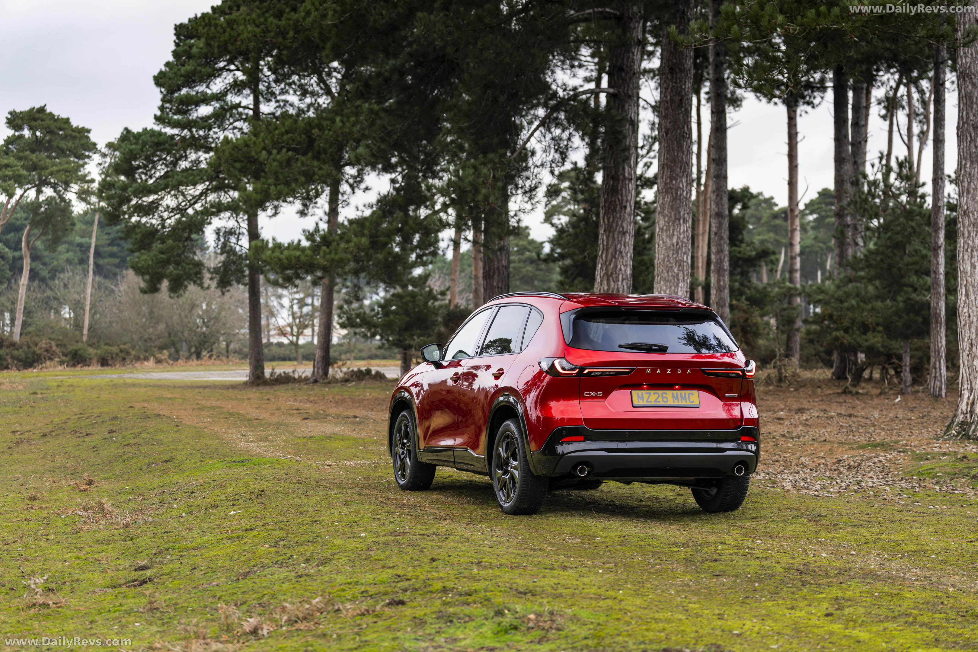 2026 Mazda CX-5 UK Version Rear View