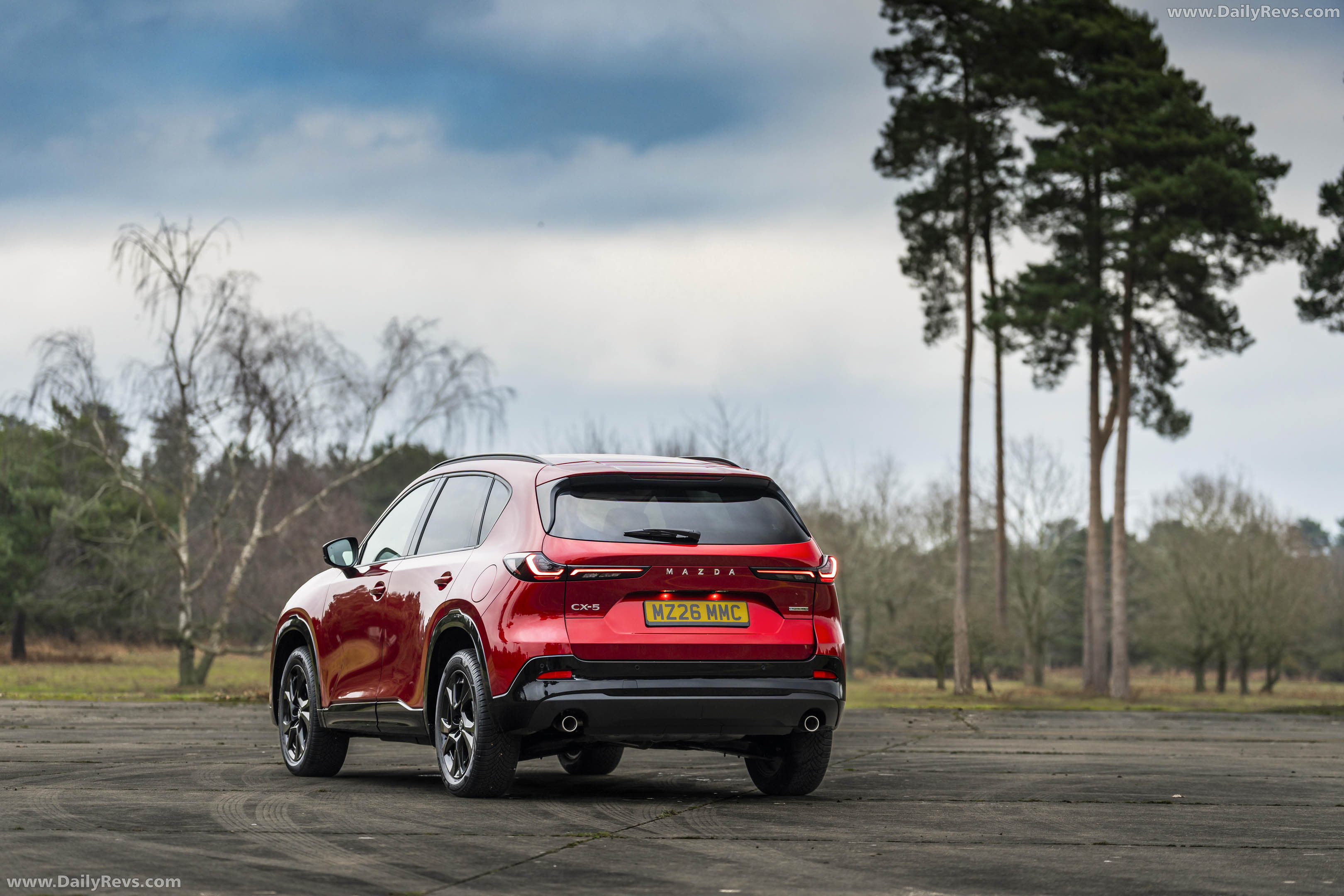 2026 Mazda CX-5 UK Version Rear View