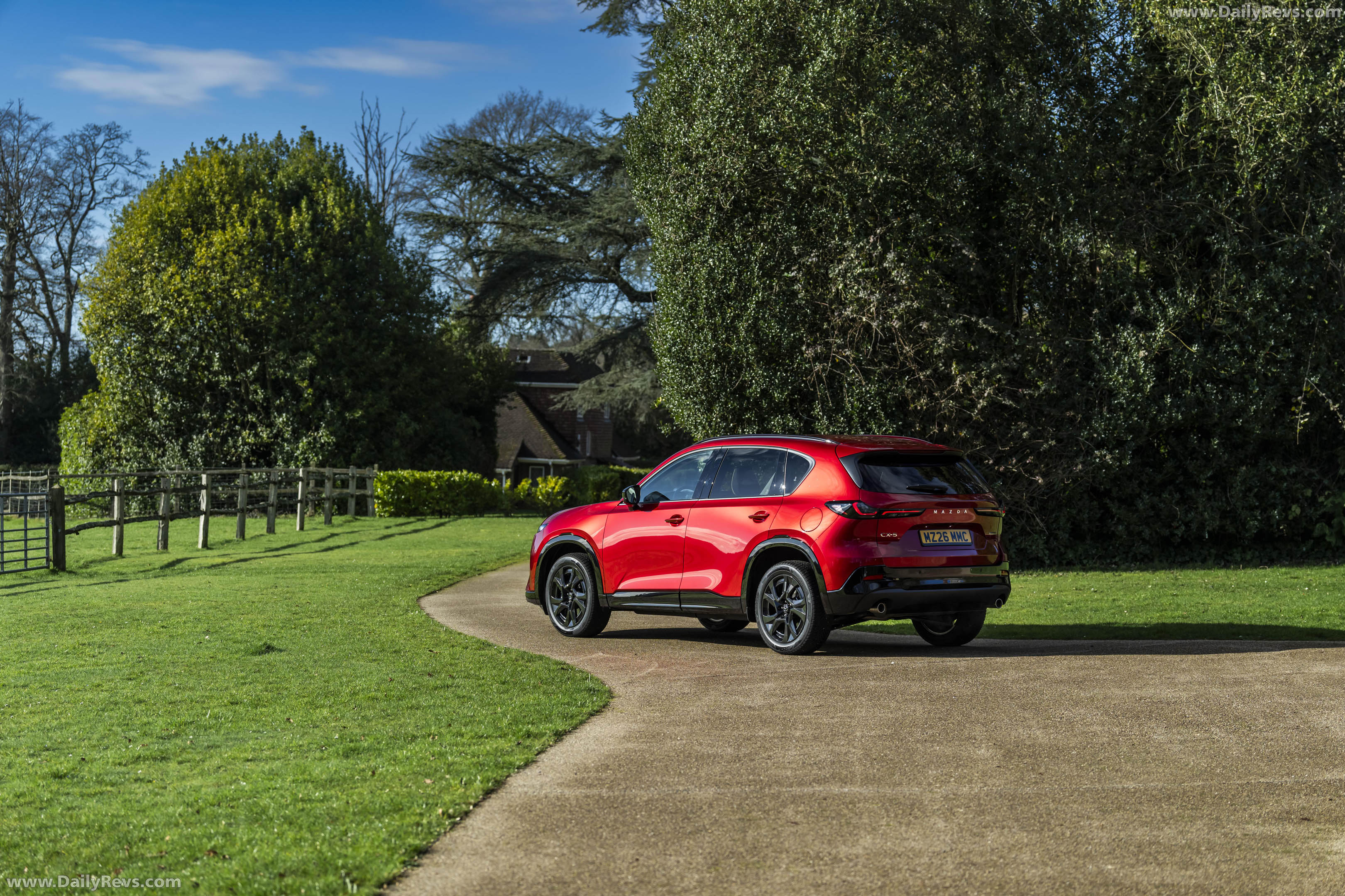2026 Mazda CX-5 UK Version Rear View