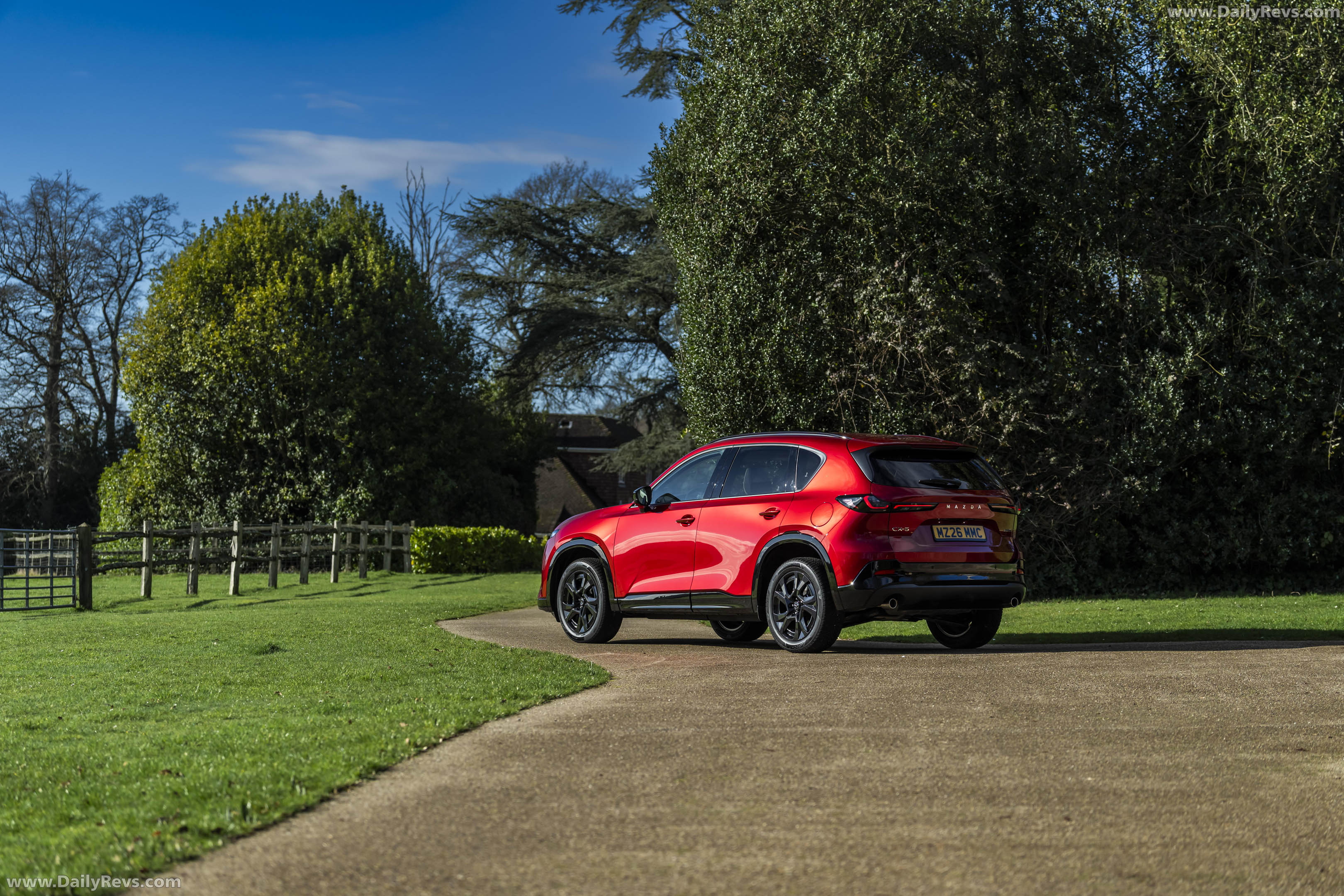 2026 Mazda CX-5 UK Version Rear View