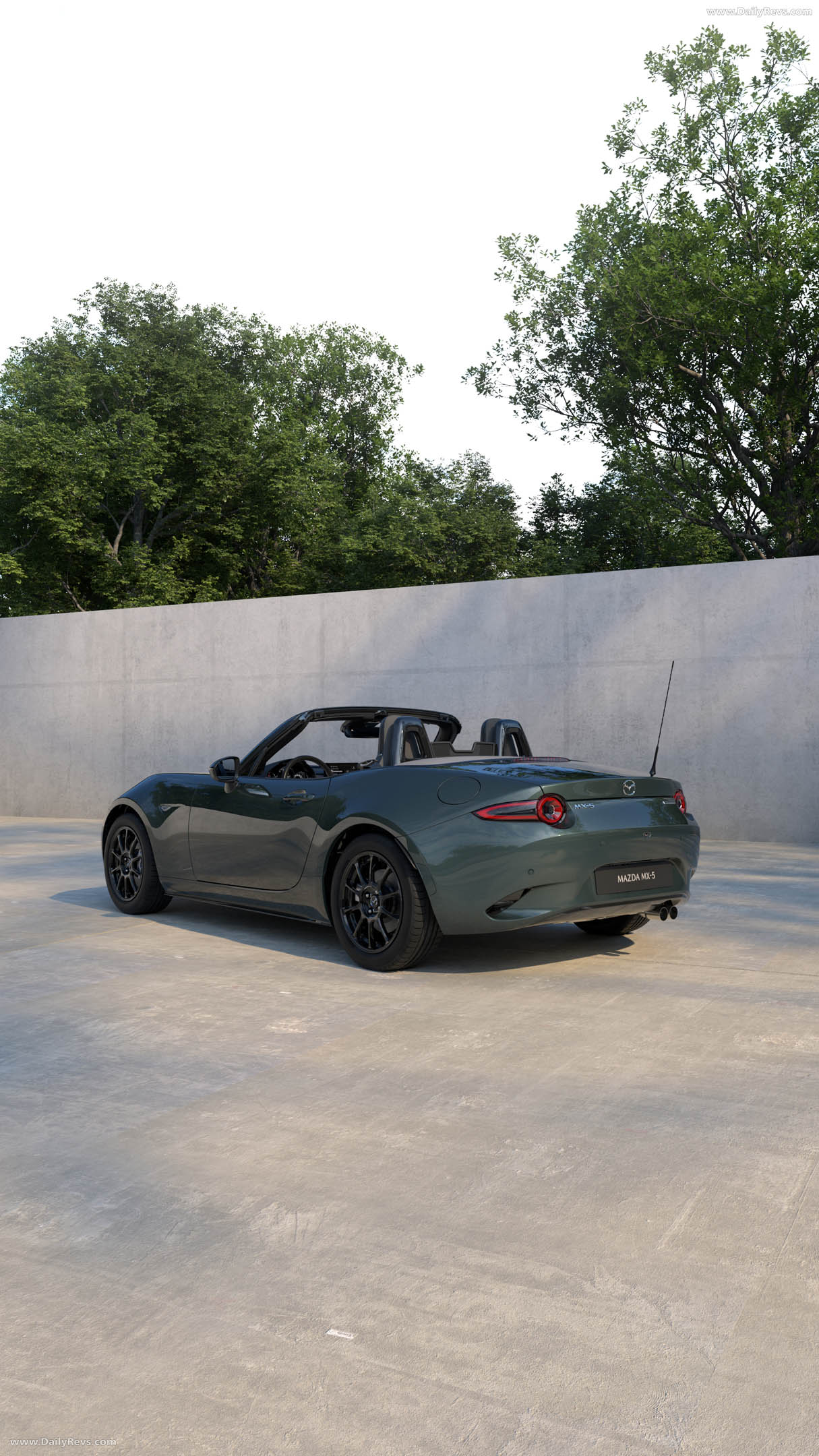 2027 Mazda MX-5 Rear View