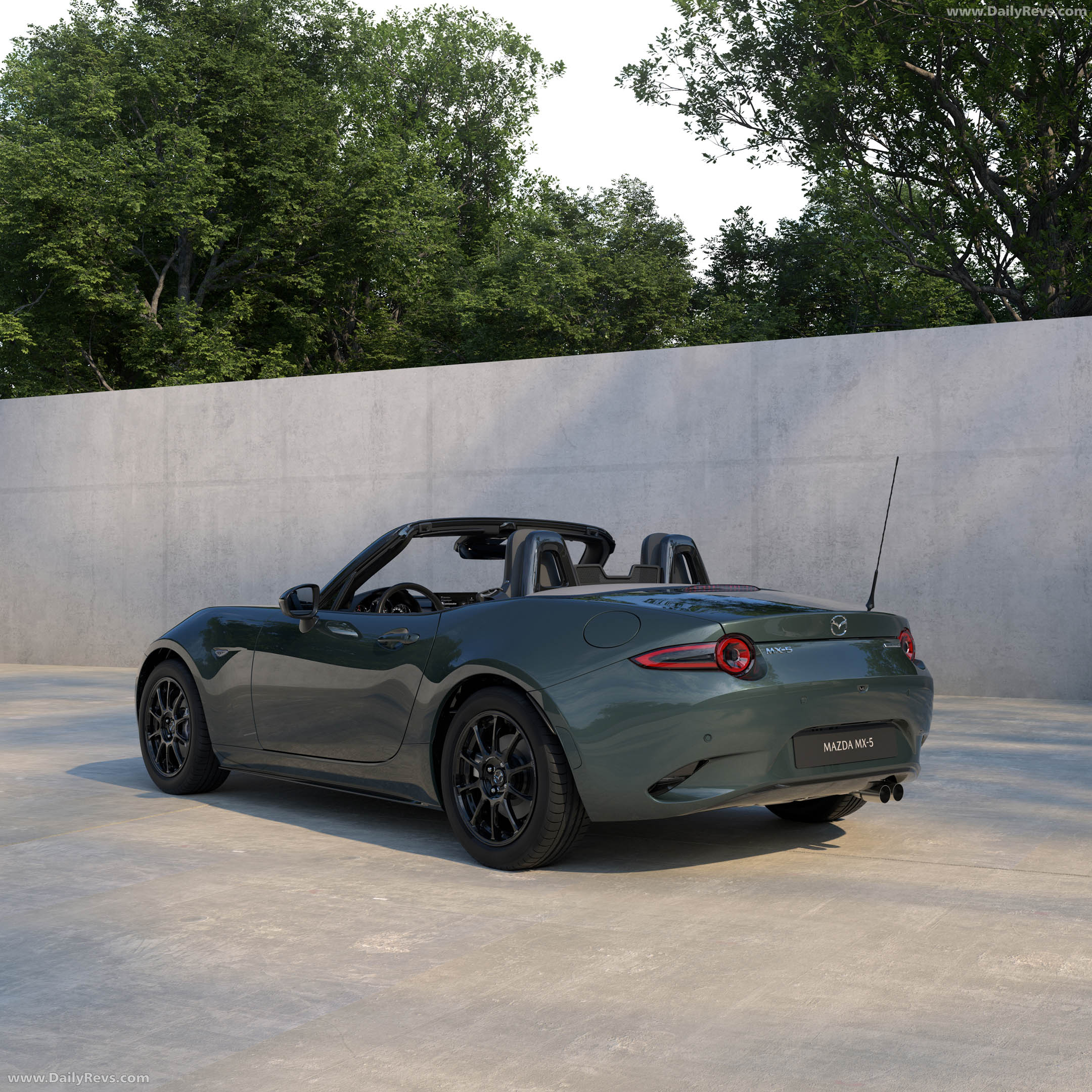 2027 Mazda MX-5 Rear View