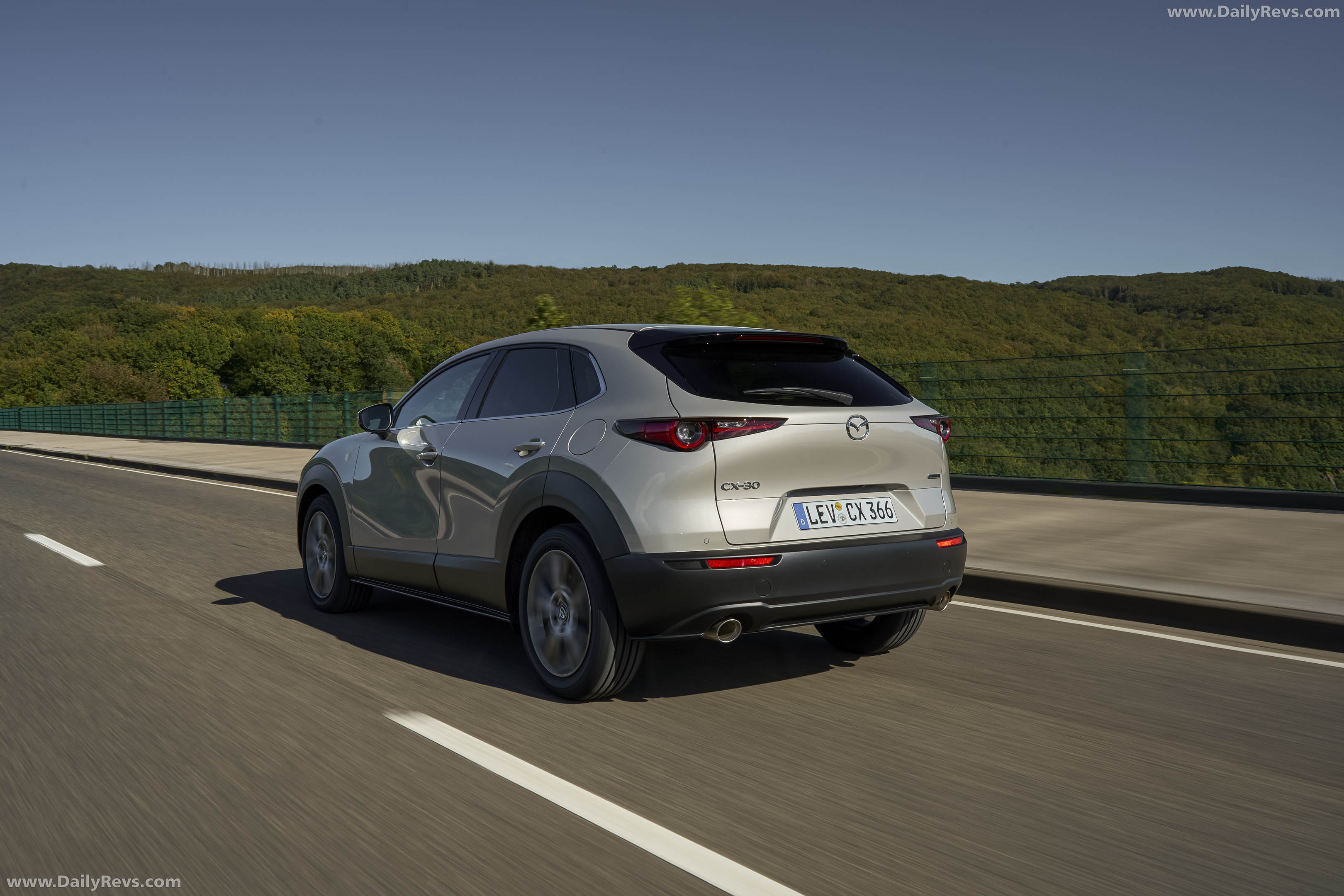 2027 Mazda CX-30 Rear View