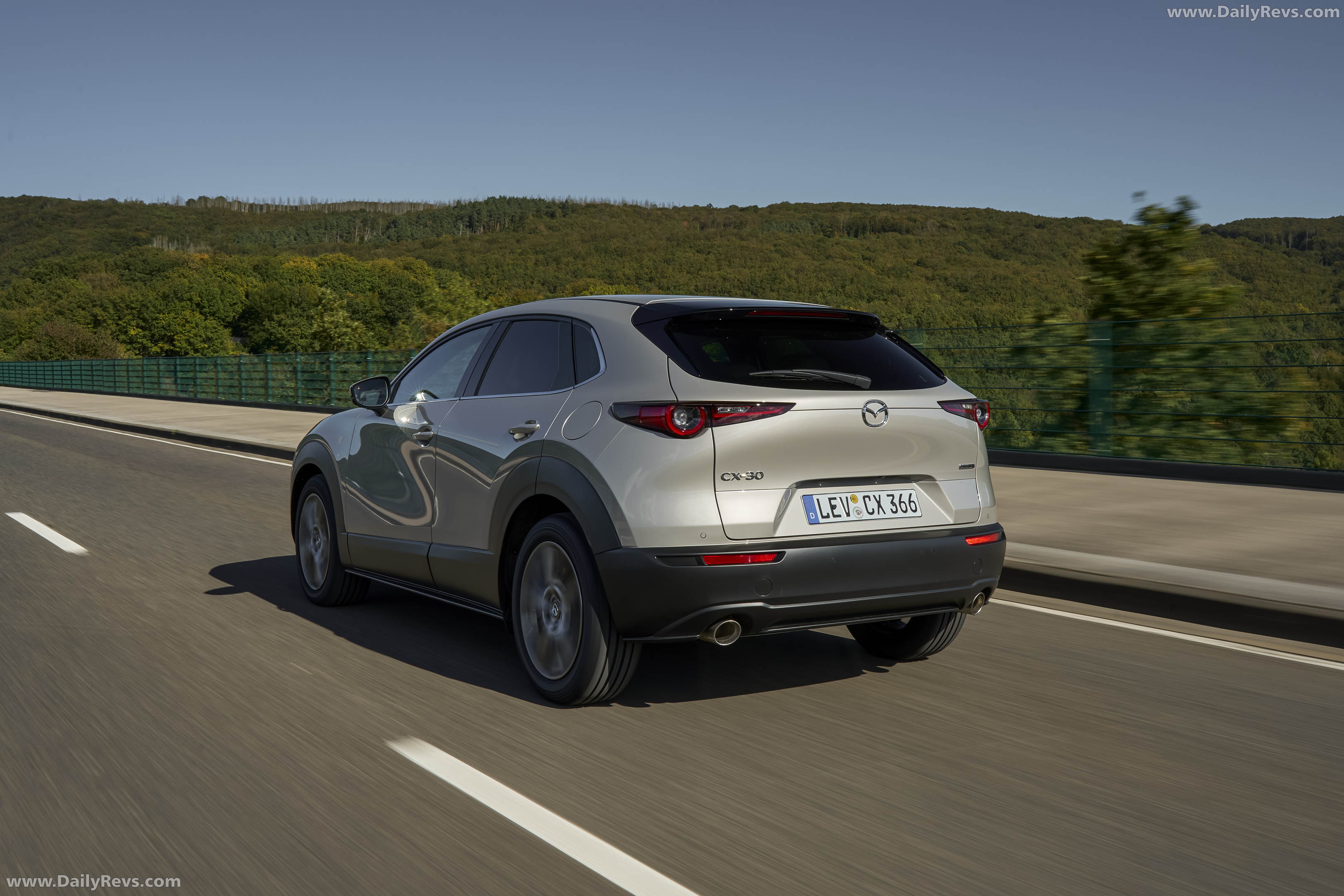 2027 Mazda CX-30 Rear View