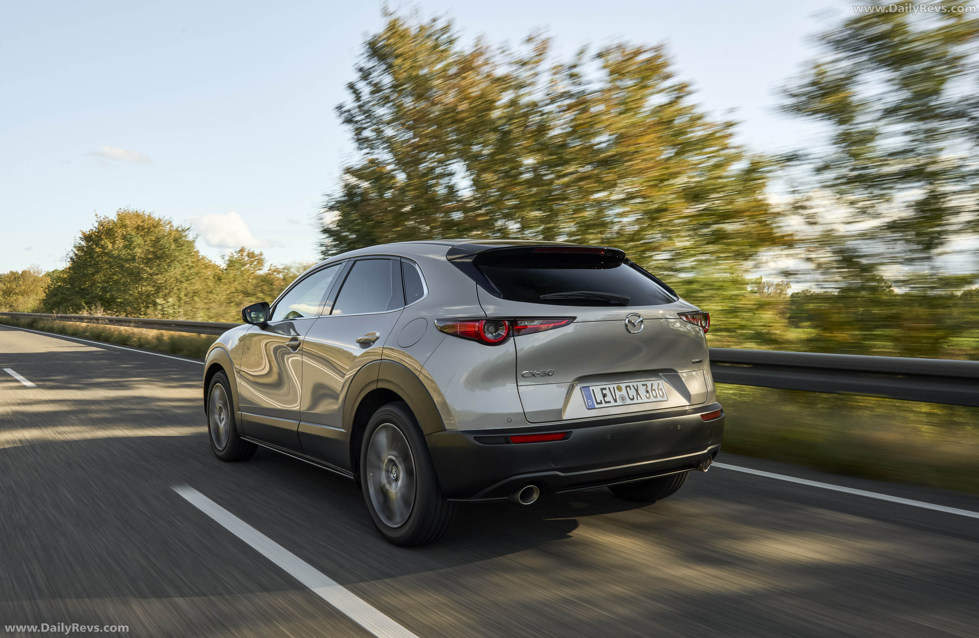 2027 Mazda CX-30 Rear View