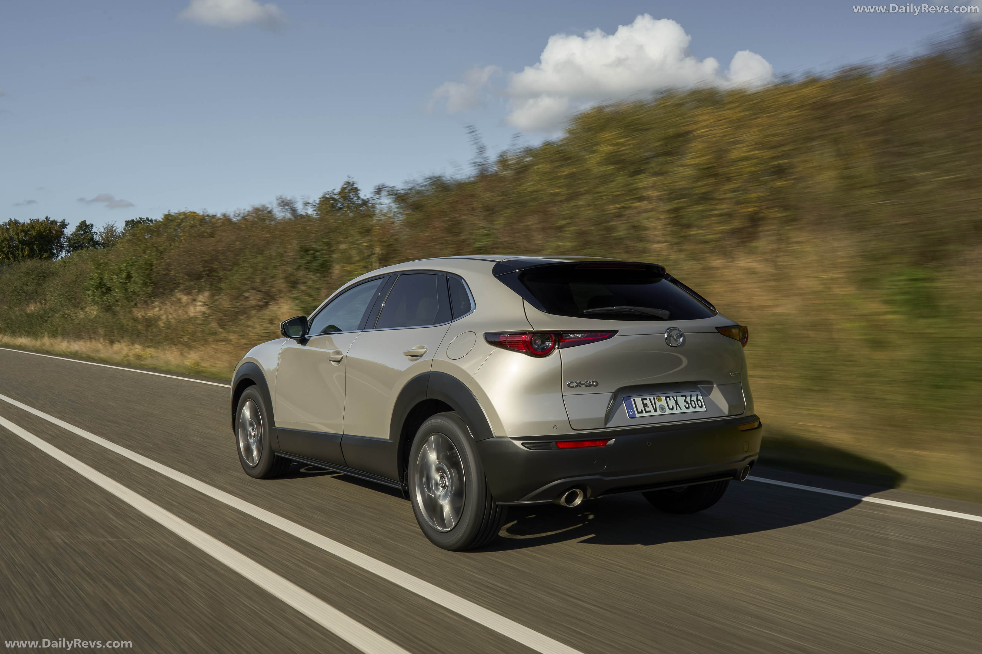 2027 Mazda CX-30 Rear View
