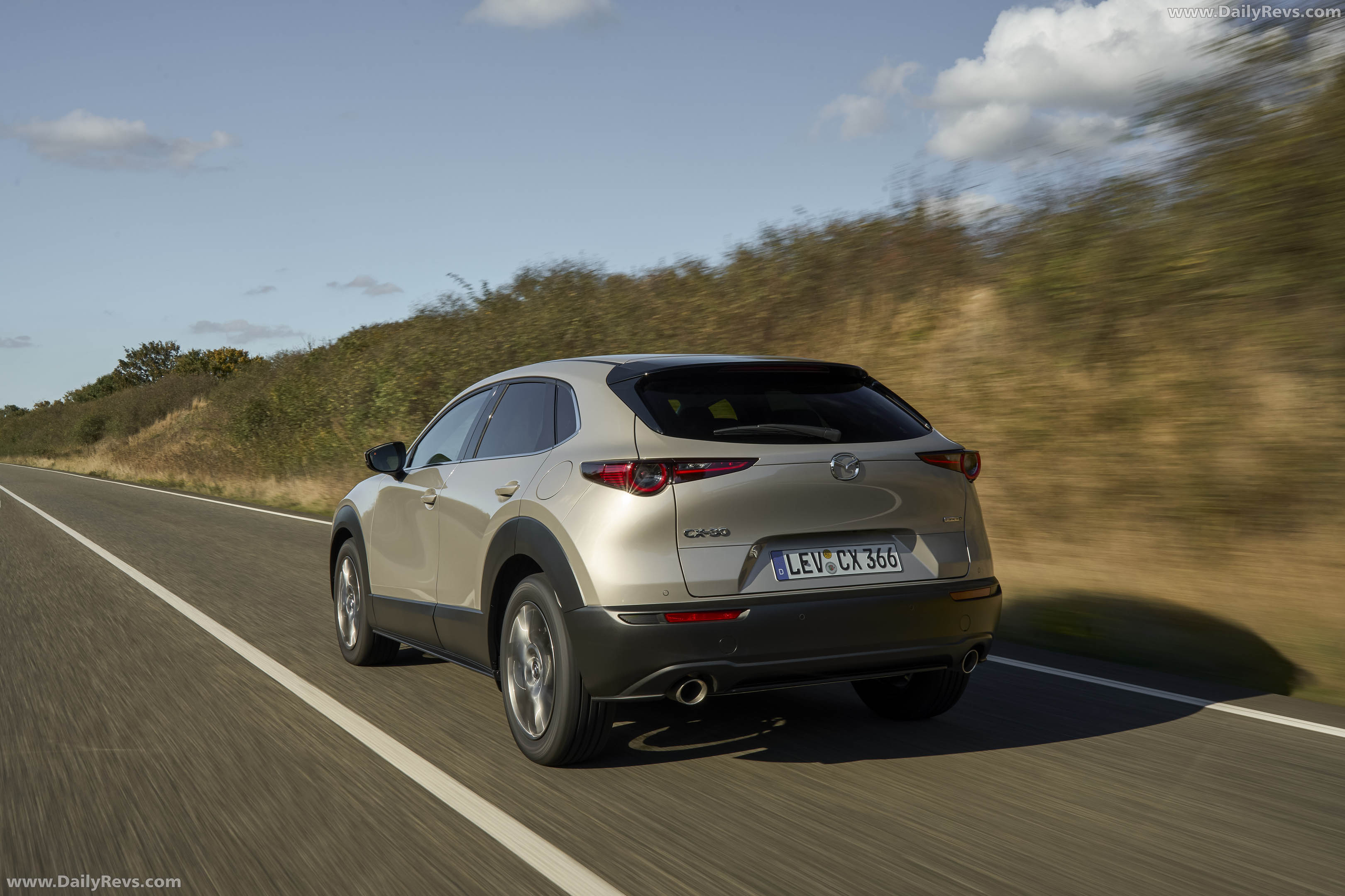 2027 Mazda CX-30 Rear View