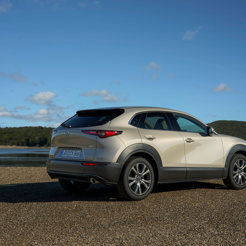 2027 Mazda CX-30 Rear View